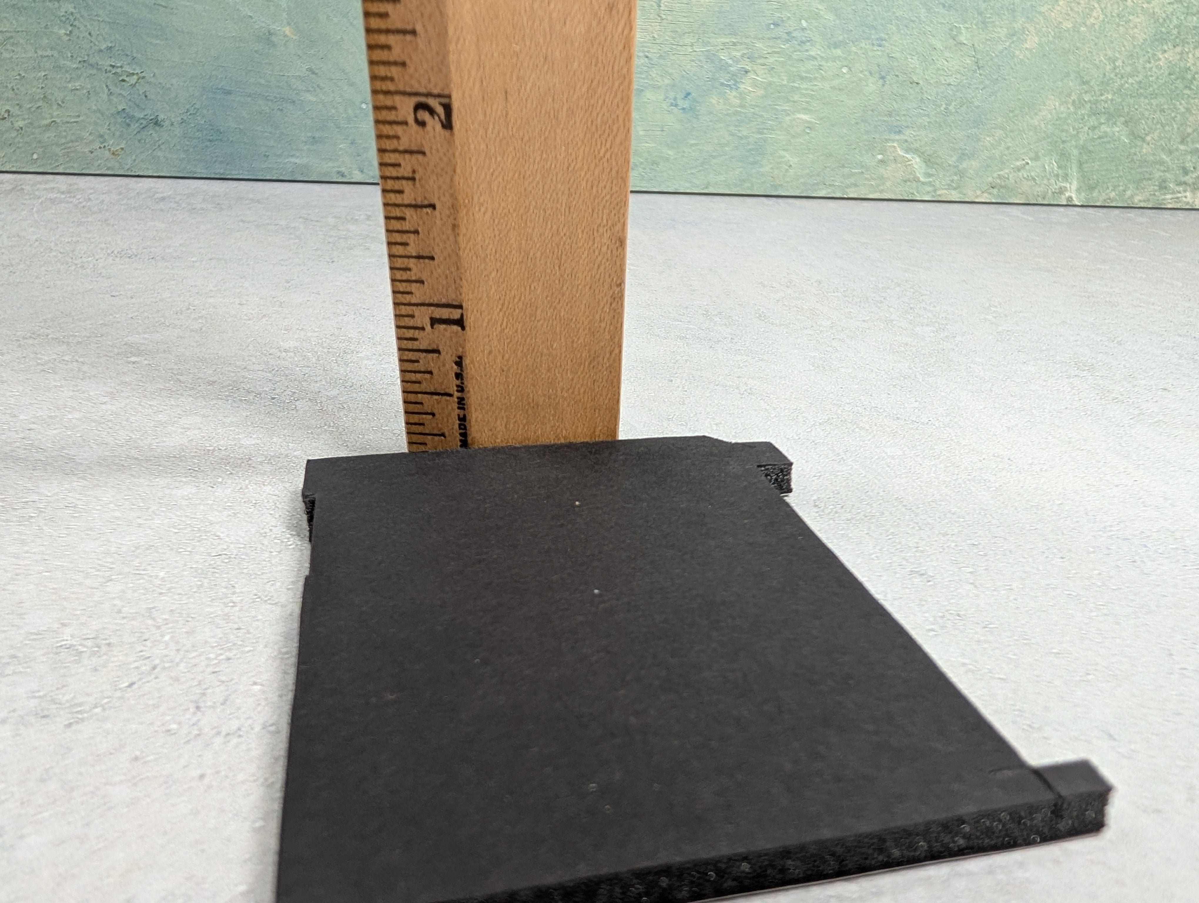 USED N Scale Foam House Building Flat for against a Wall or Background