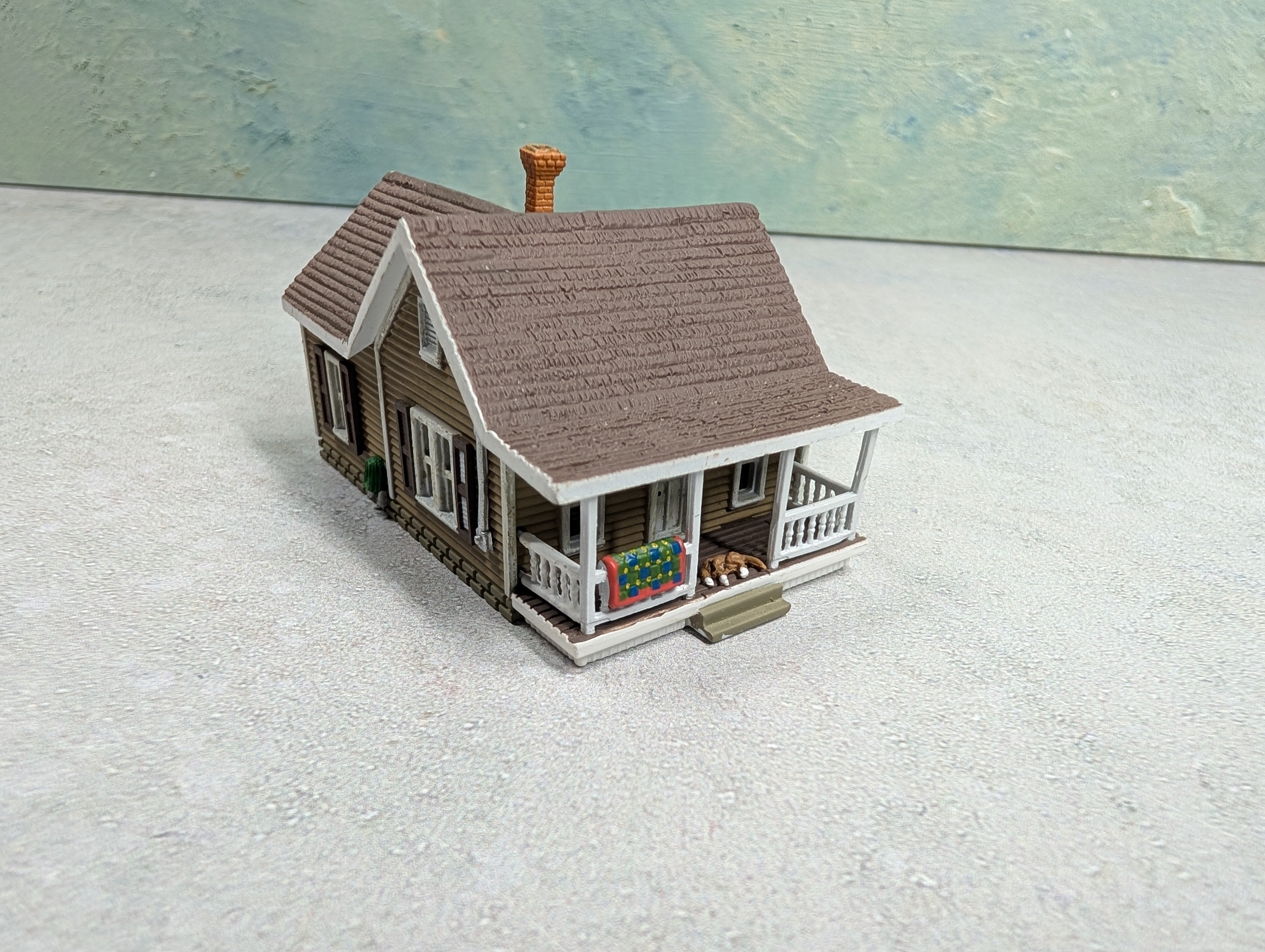 USED Woodland Scenics N Scale Granny's House