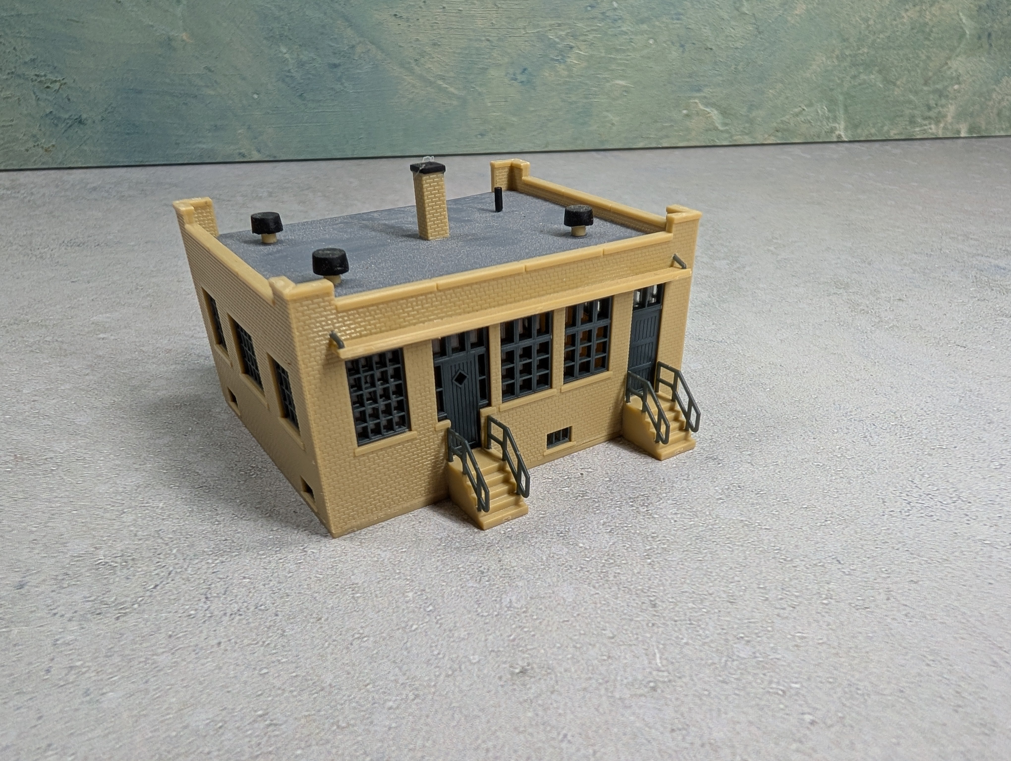 USED Walthers N Scale Industrial Office Building