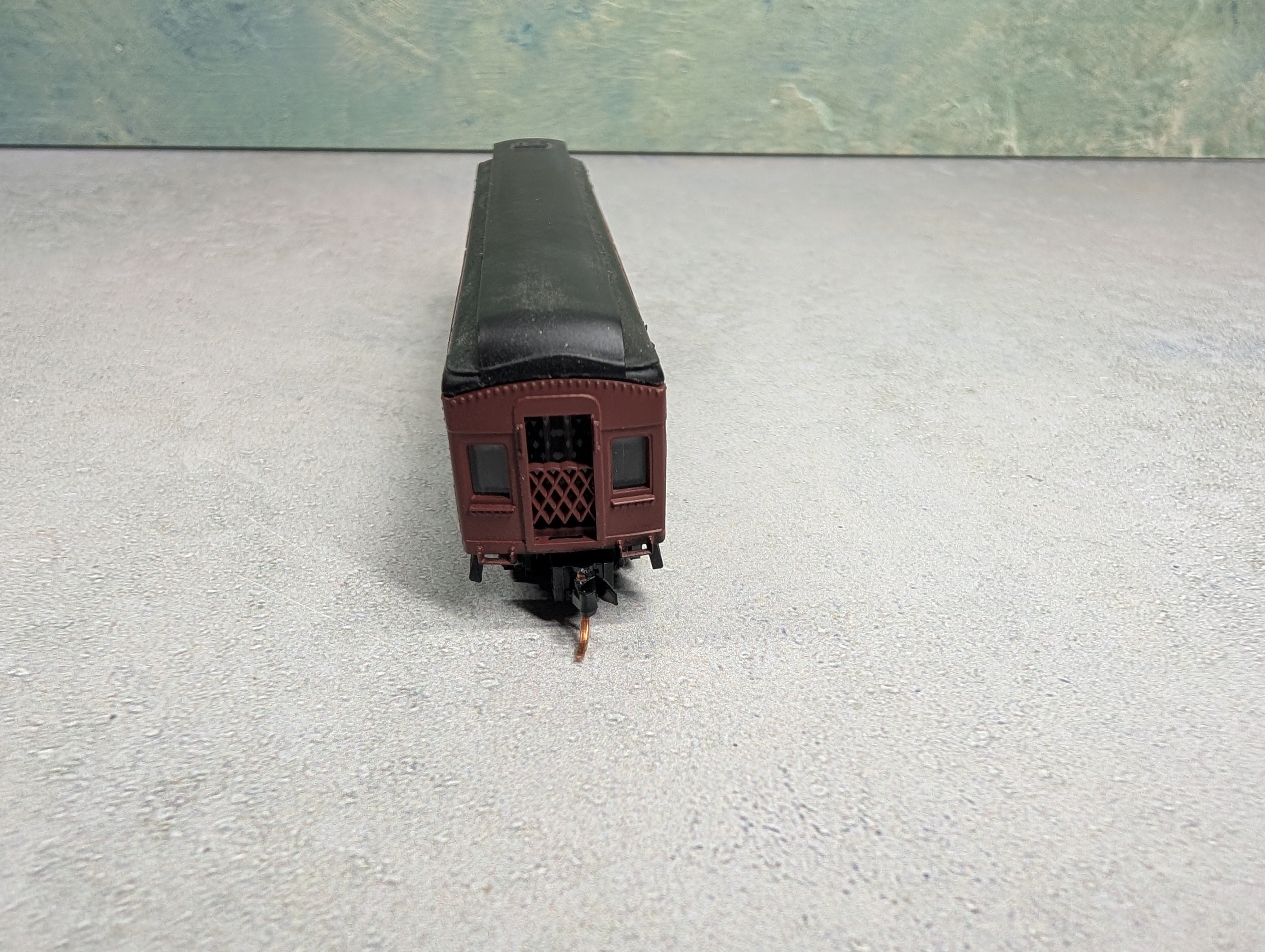 USED Bachmann N Scale Combine Passenger Car Pennsylvania #6901 Knuckle Couplers