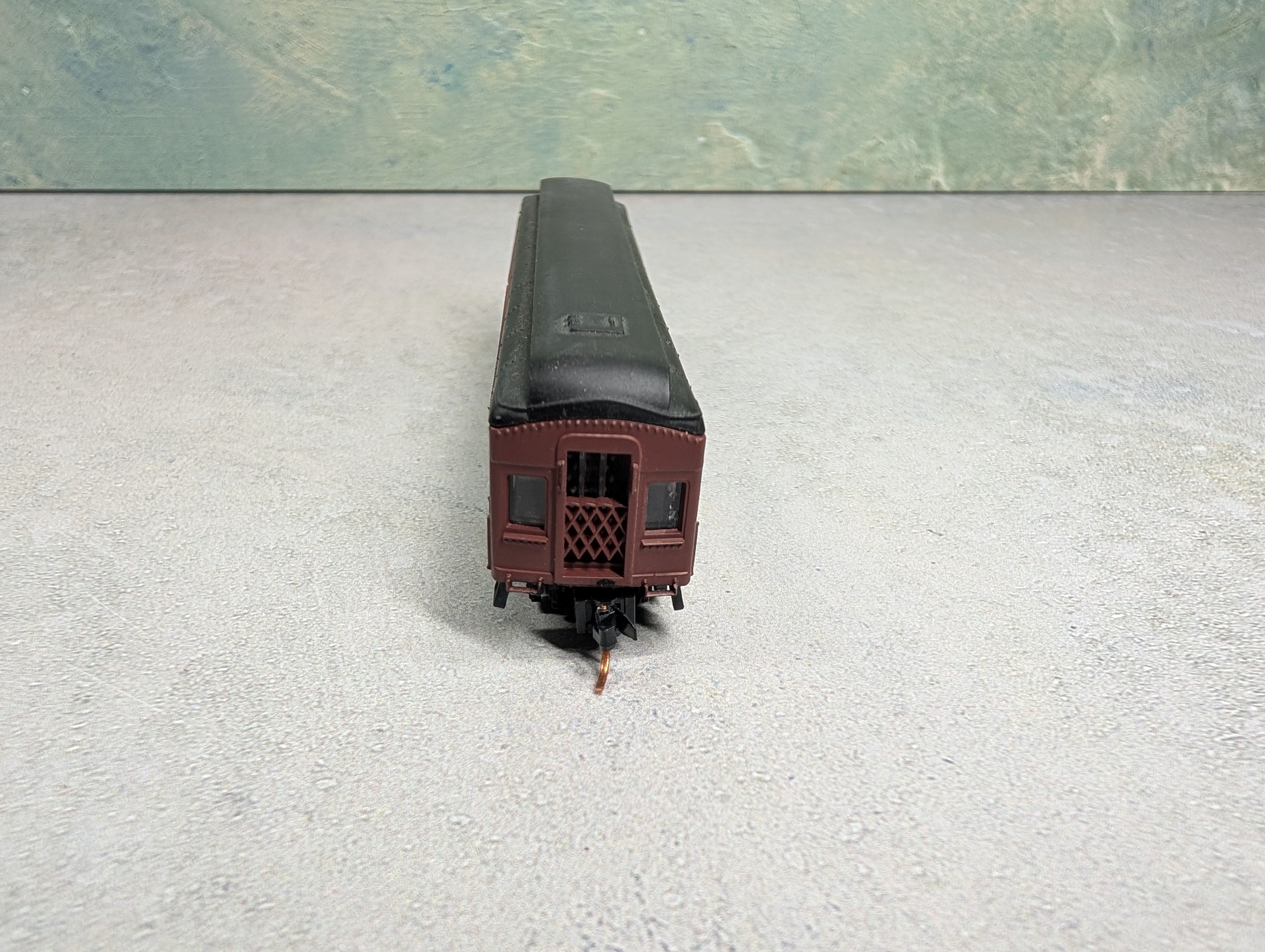 USED Bachmann N Scale Combine Passenger Car Pennsylvania #6901 Knuckle Couplers