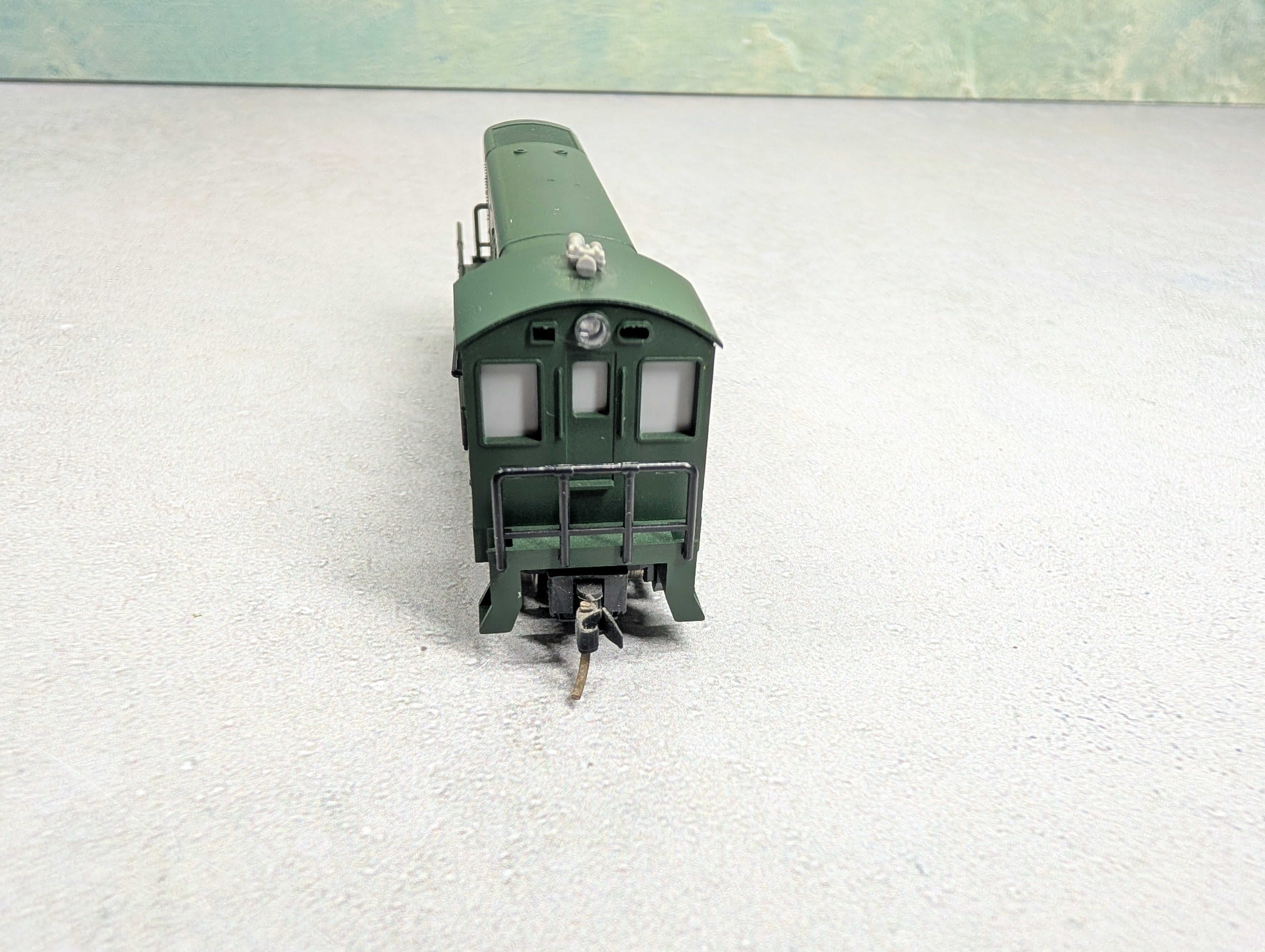 USED Minitrix N Scale FM H-12-44 Diesel Locomotive Pennsylvania #9160 Runs DC