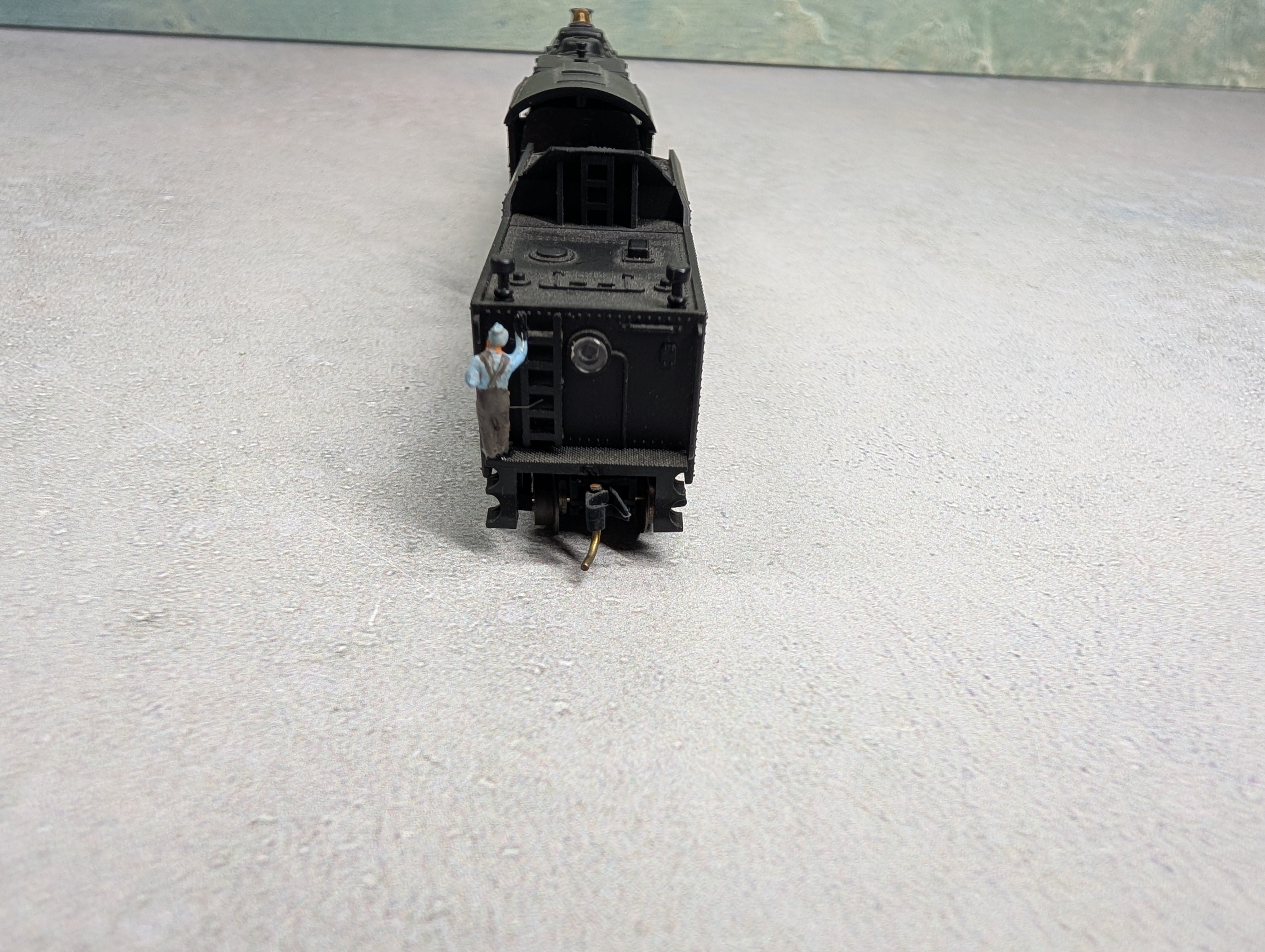USED Minitrix N Scale 4-6-2 Steam Locomotive Pennsylvania #5495 Runs Poor DC