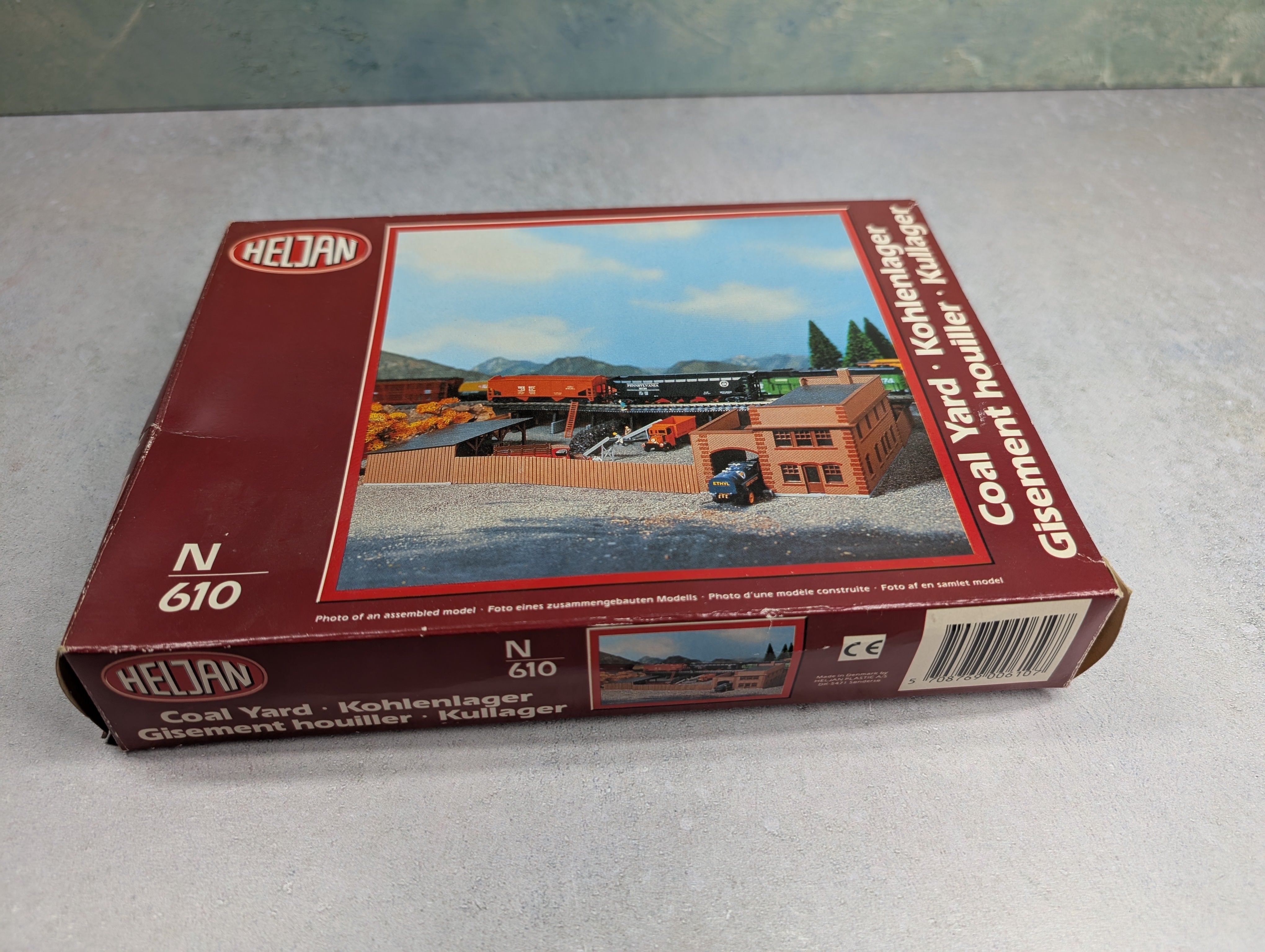 USED Heljan 610 N Scale Coal Yard Structure KIT