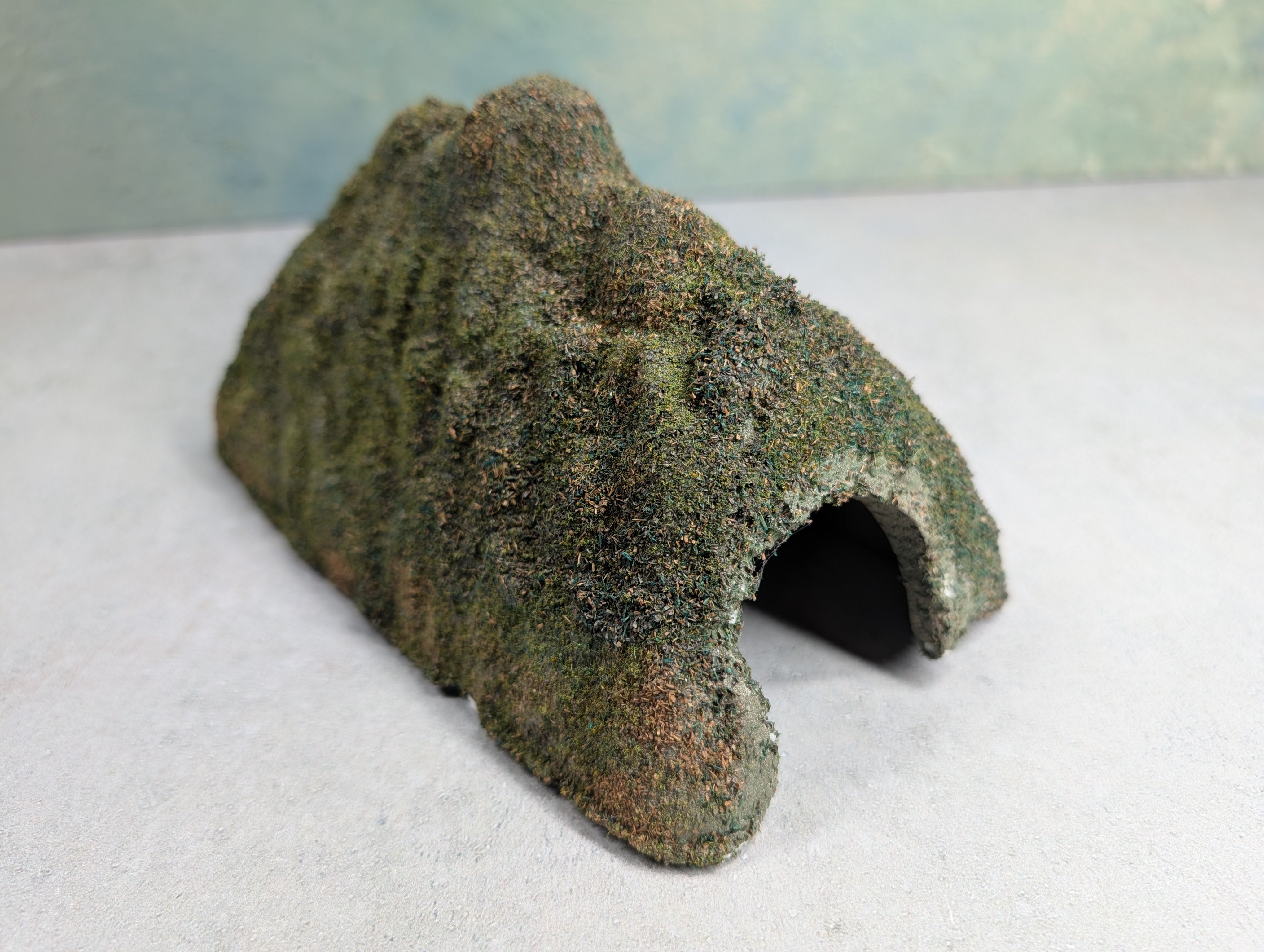 USED N Scale Foam Tunnel with Greenery