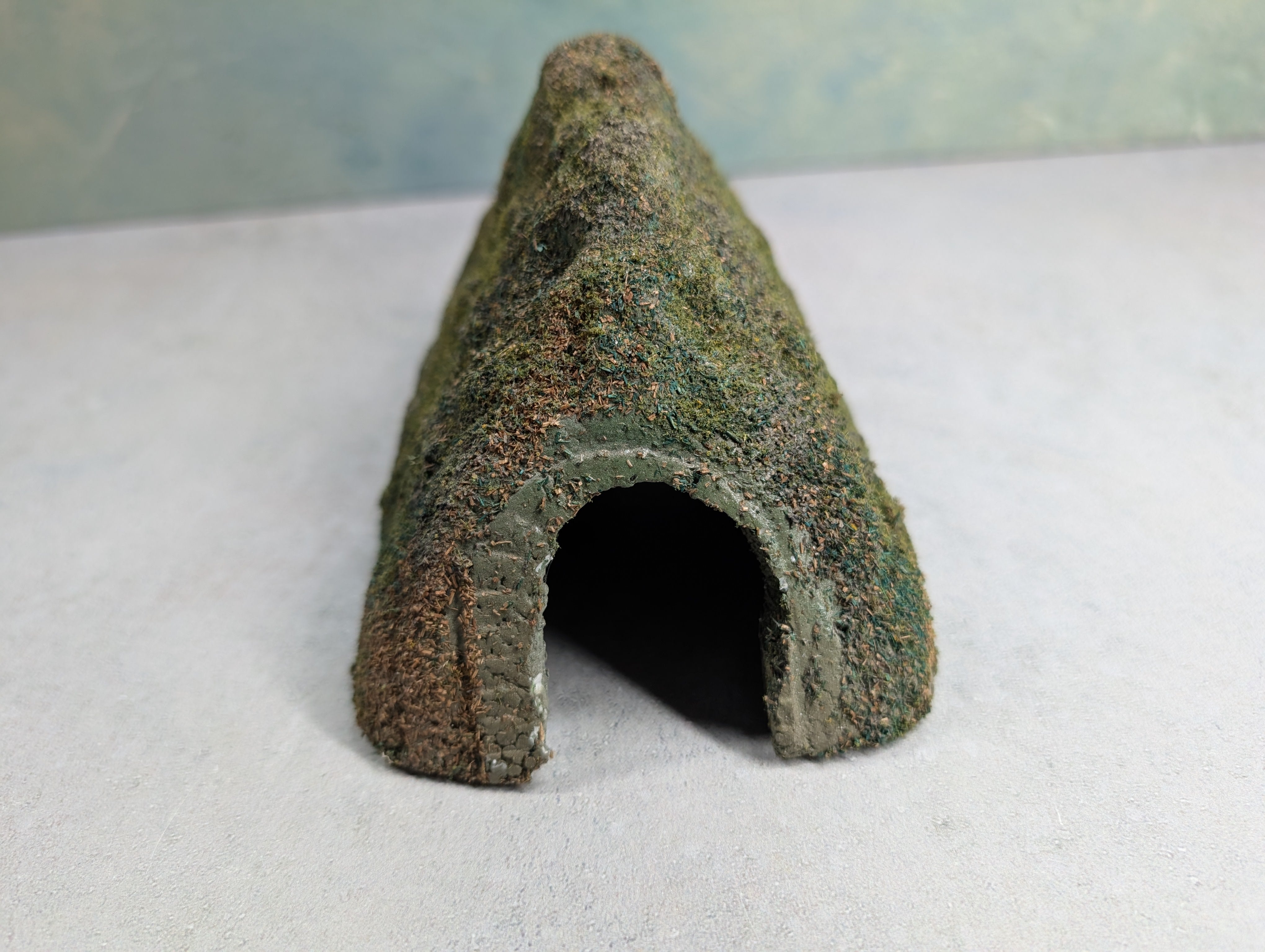 USED N Scale Foam Tunnel with Greenery