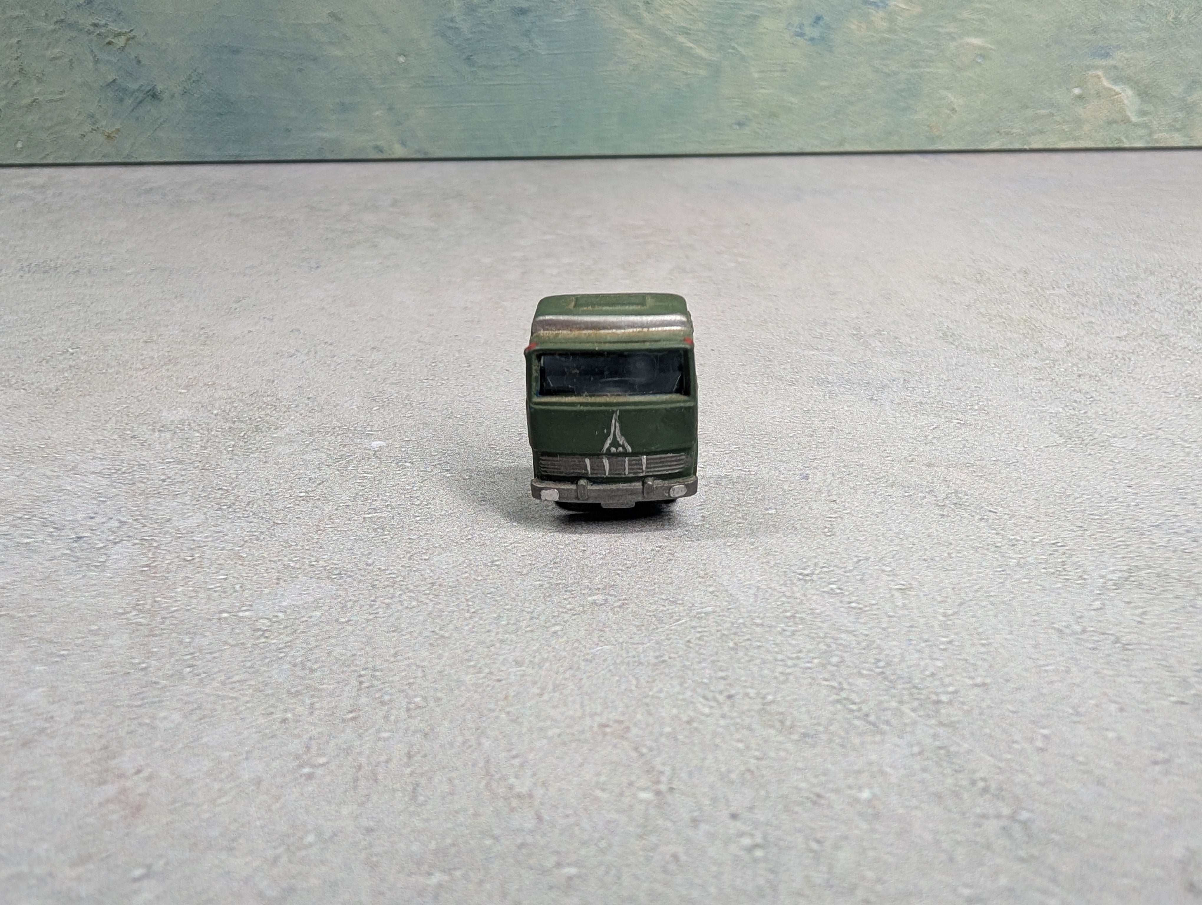 USED N Scale Green Tractor Cab