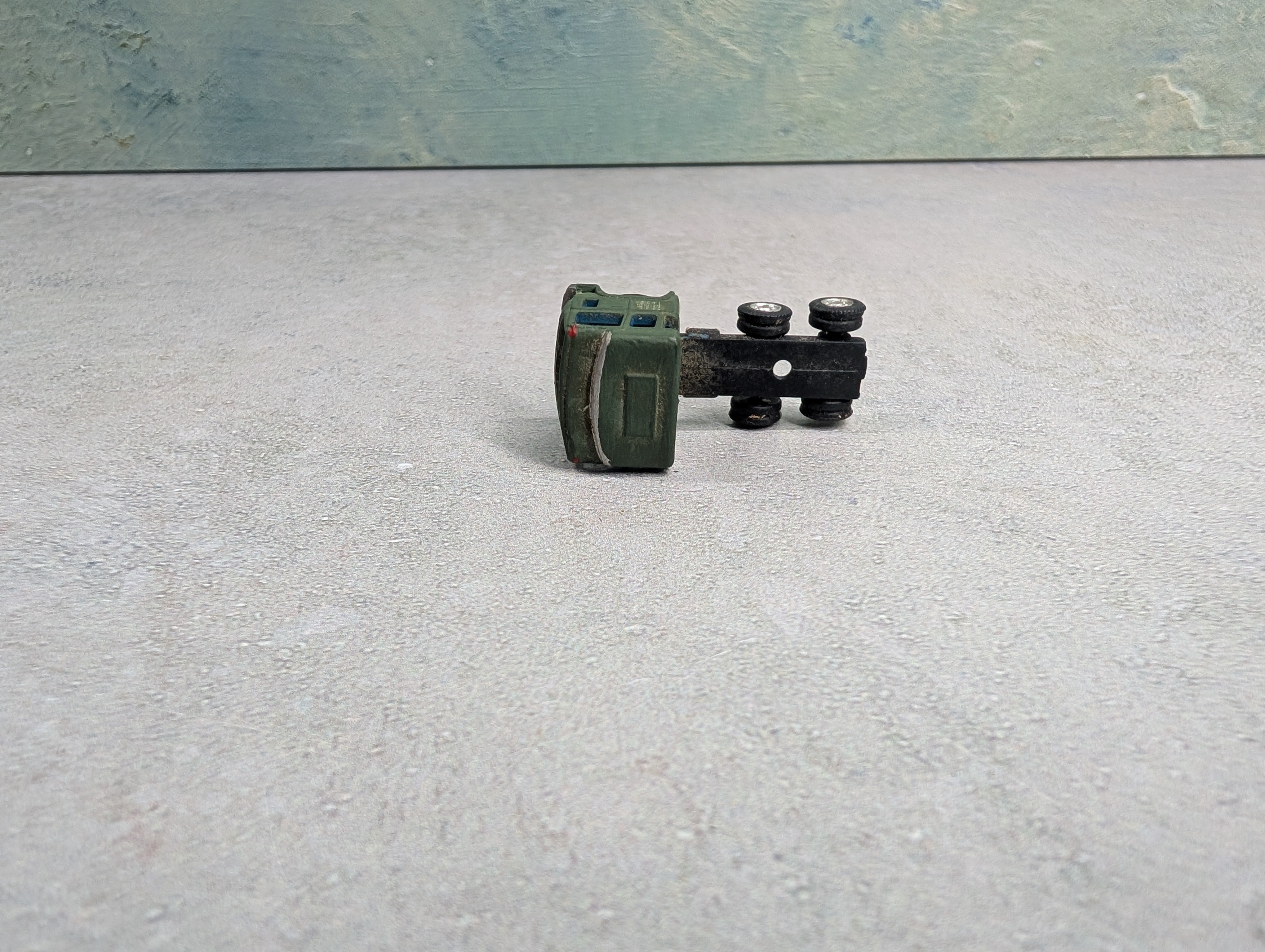 USED N Scale Green Tractor Cab