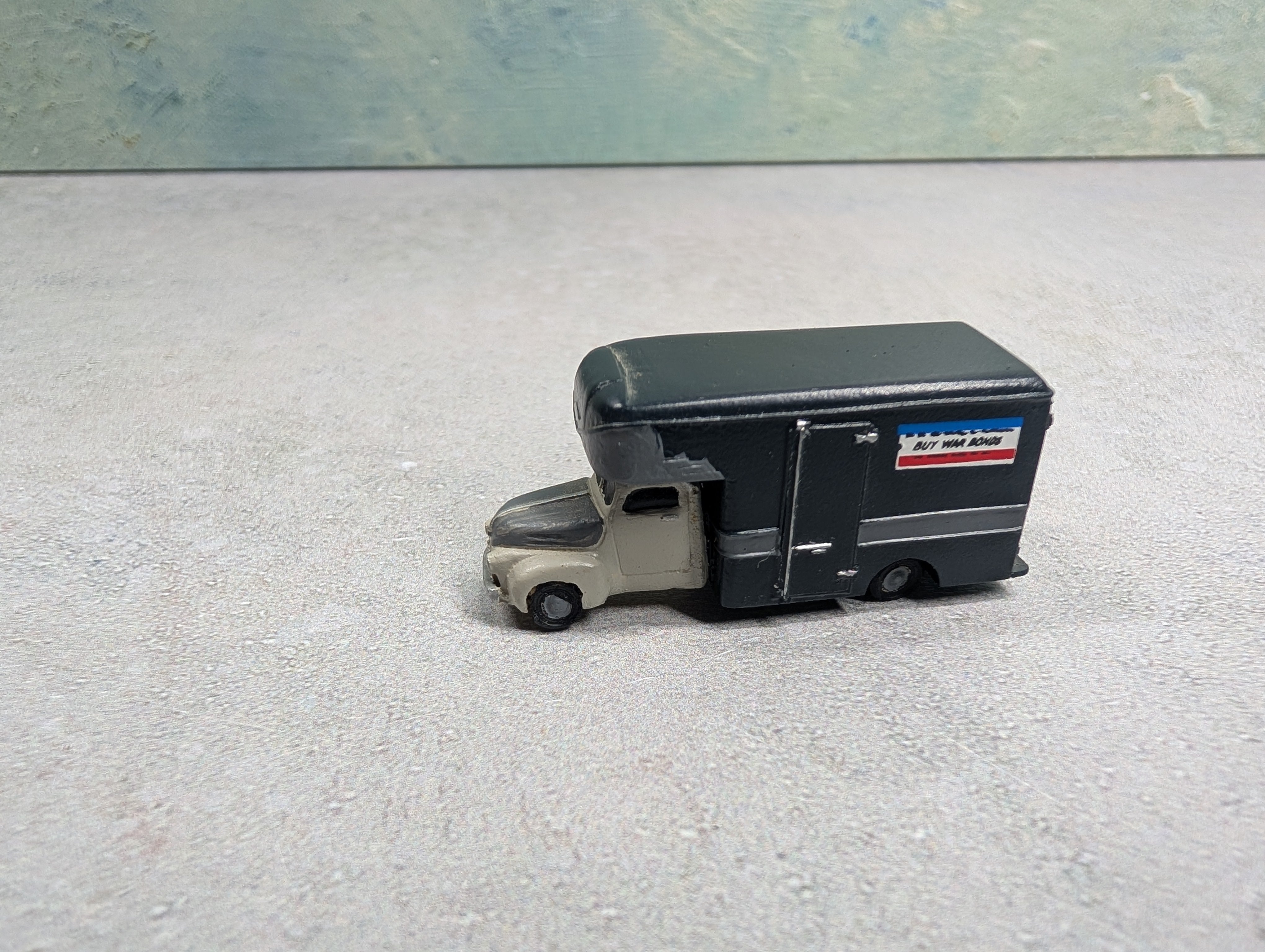 USED N Scale Custom Box Truck
