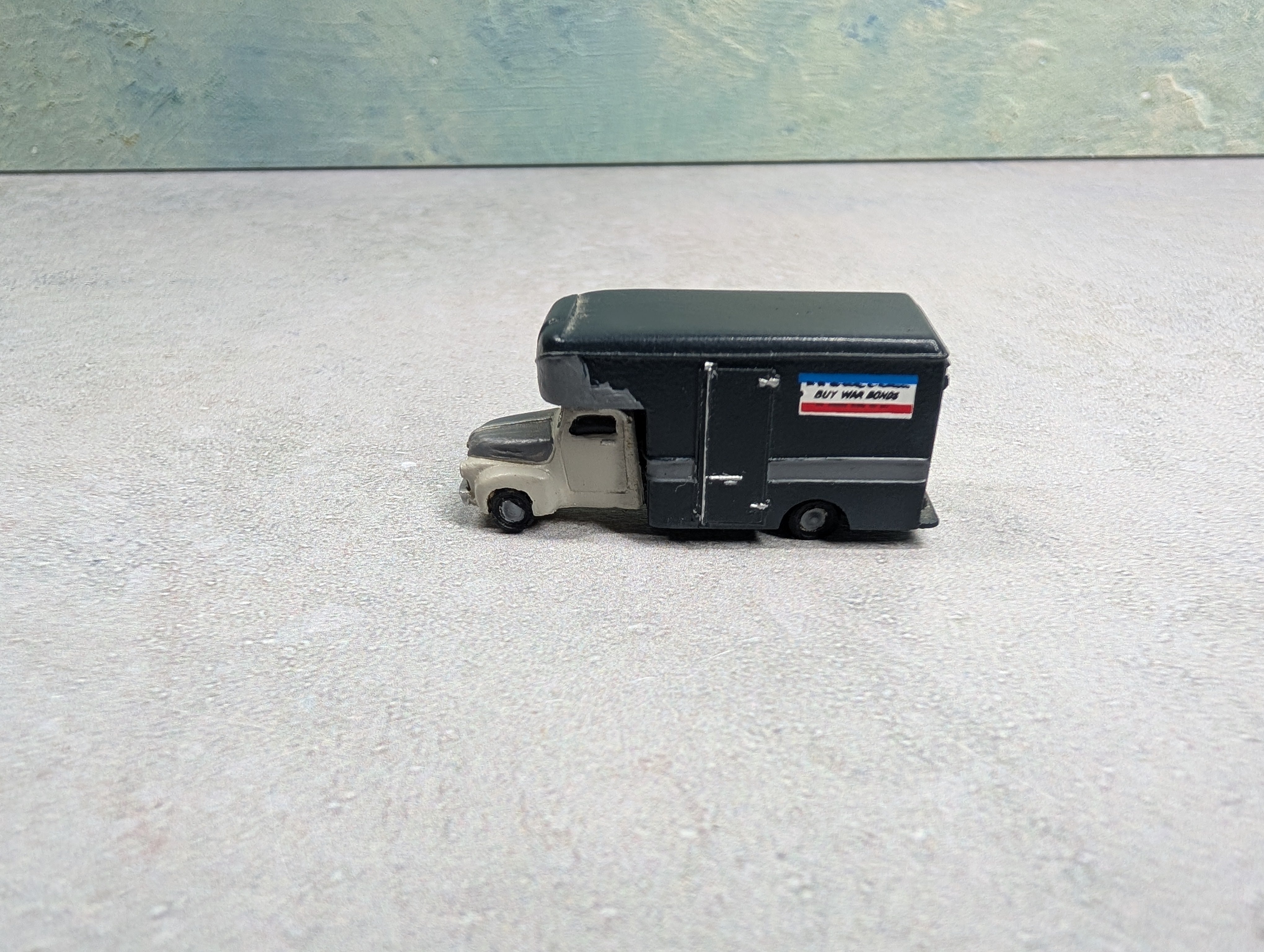 USED N Scale Custom Box Truck