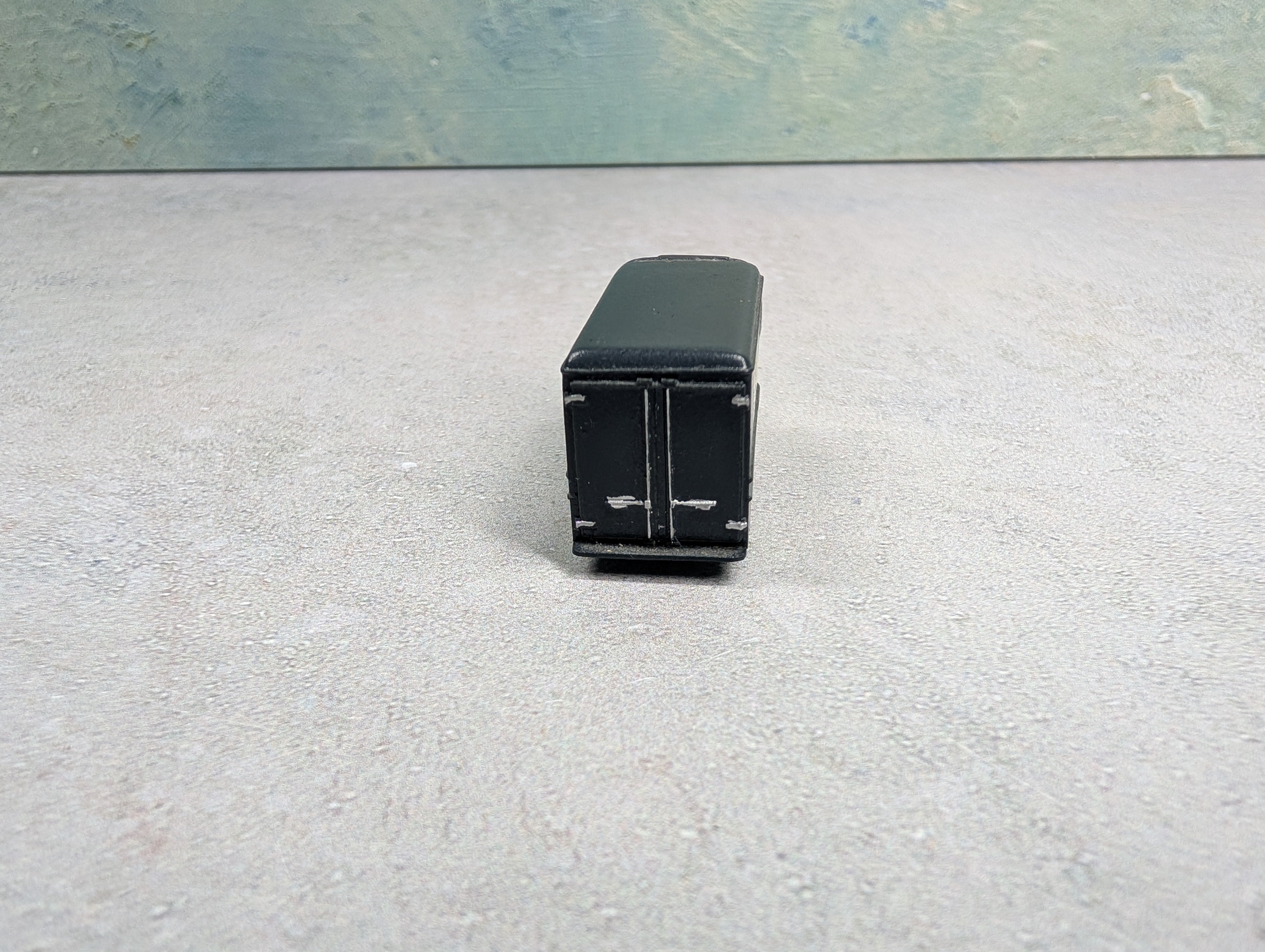 USED N Scale Custom Box Truck