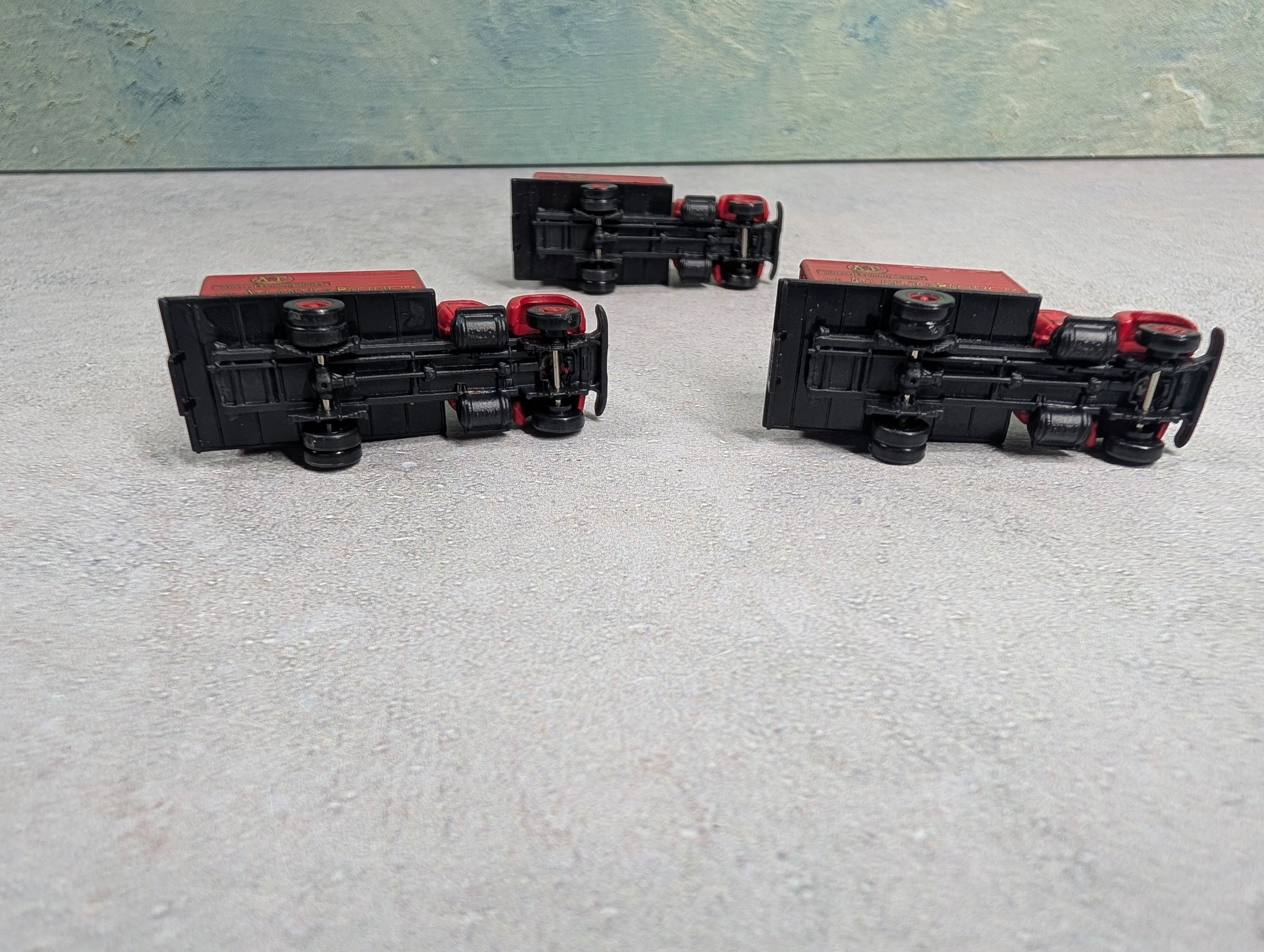 USED Classic Metal Works N Scale Lot of Box Trucks Atlantic & Pacific A&P (3 pcs)