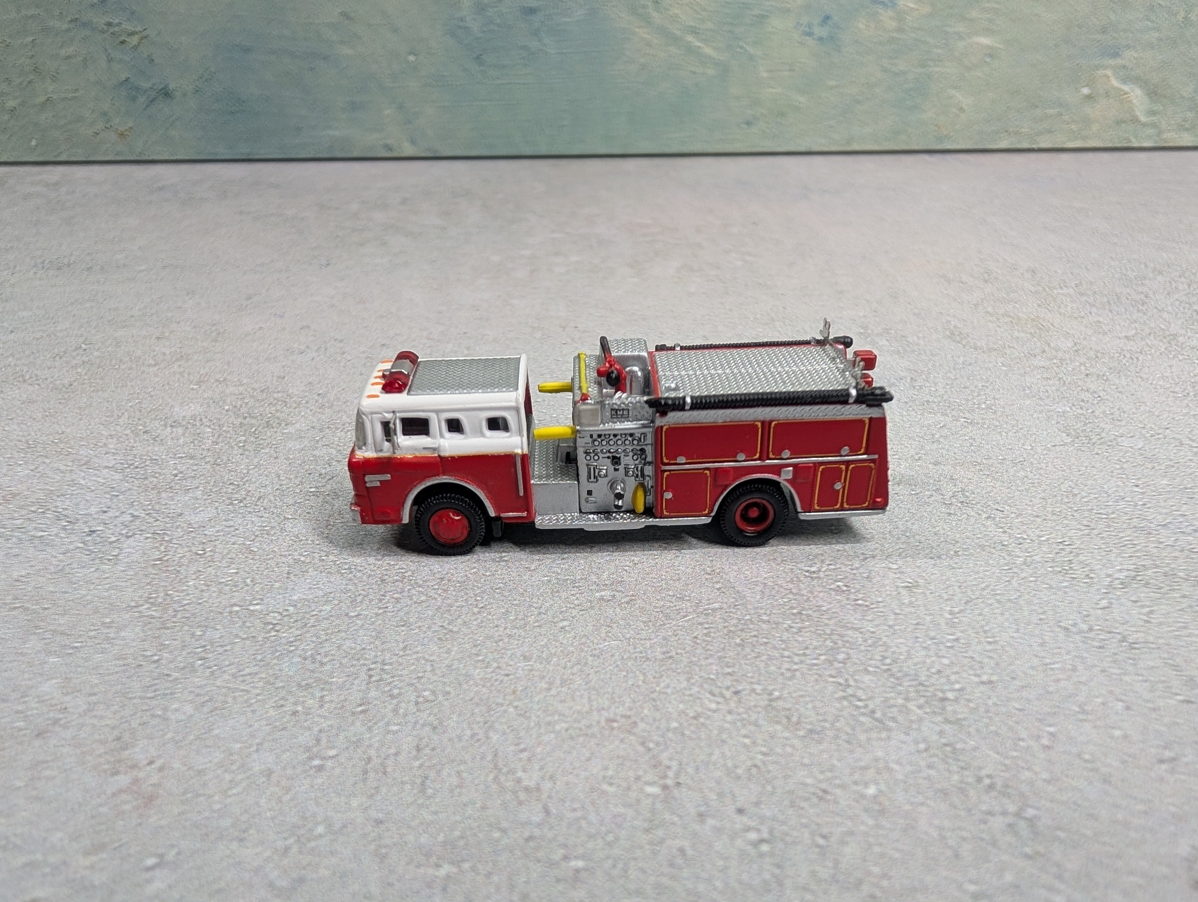 USED N Scale Detailed Fire Truck