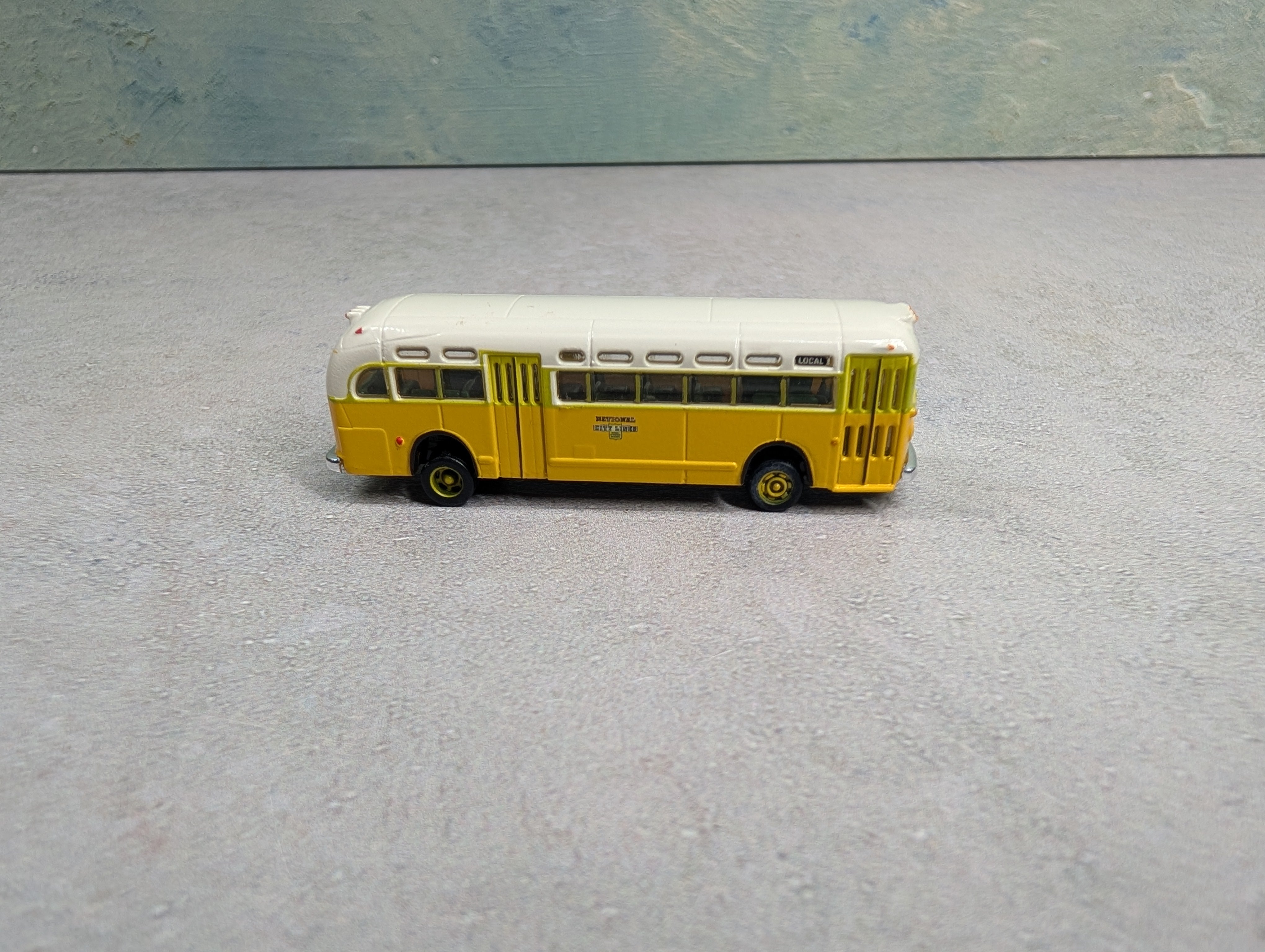 USED Classic Metal Works N Scale Bus National City Lines