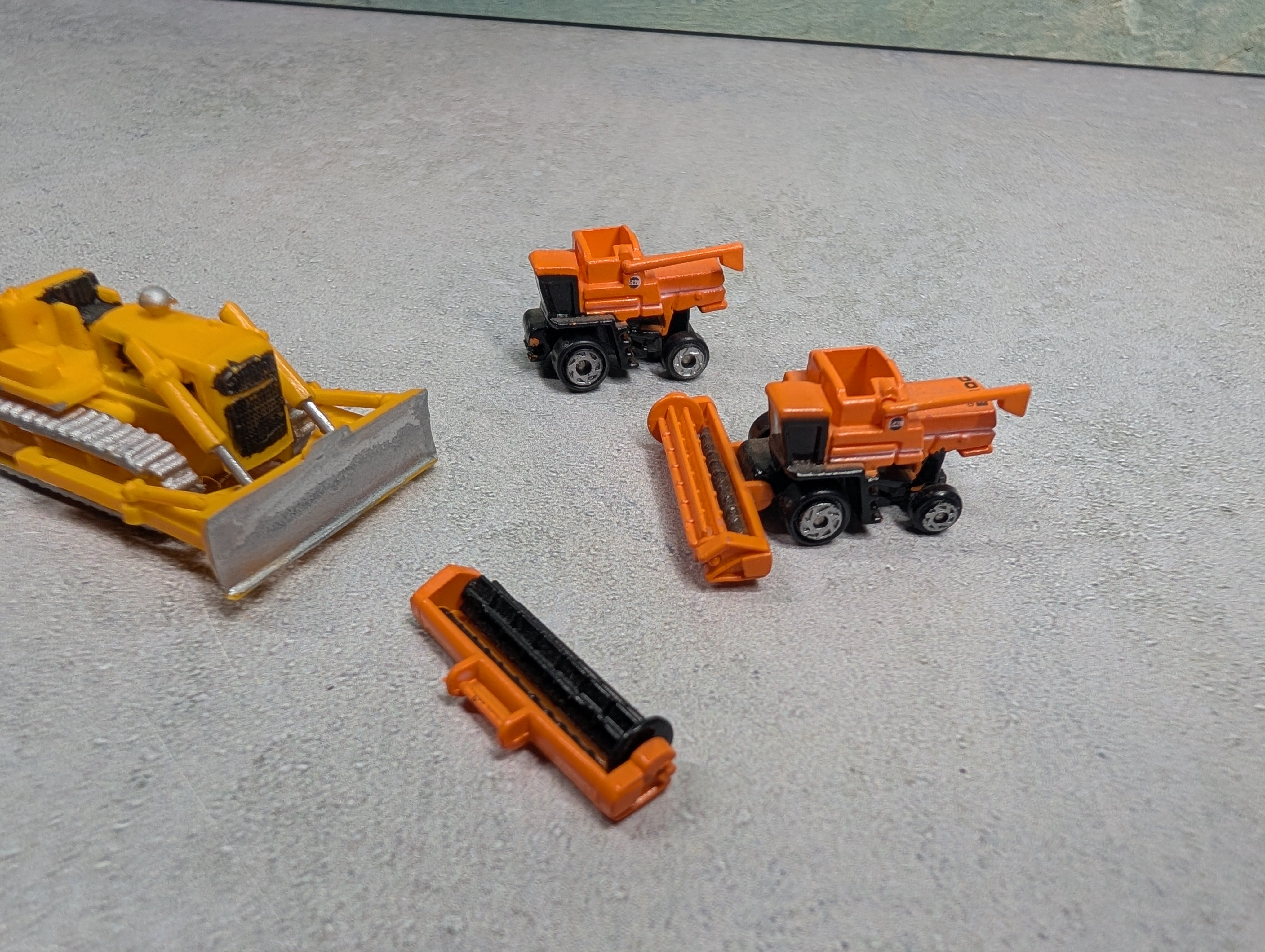 USED N Scale Lot of Construction Vehicles