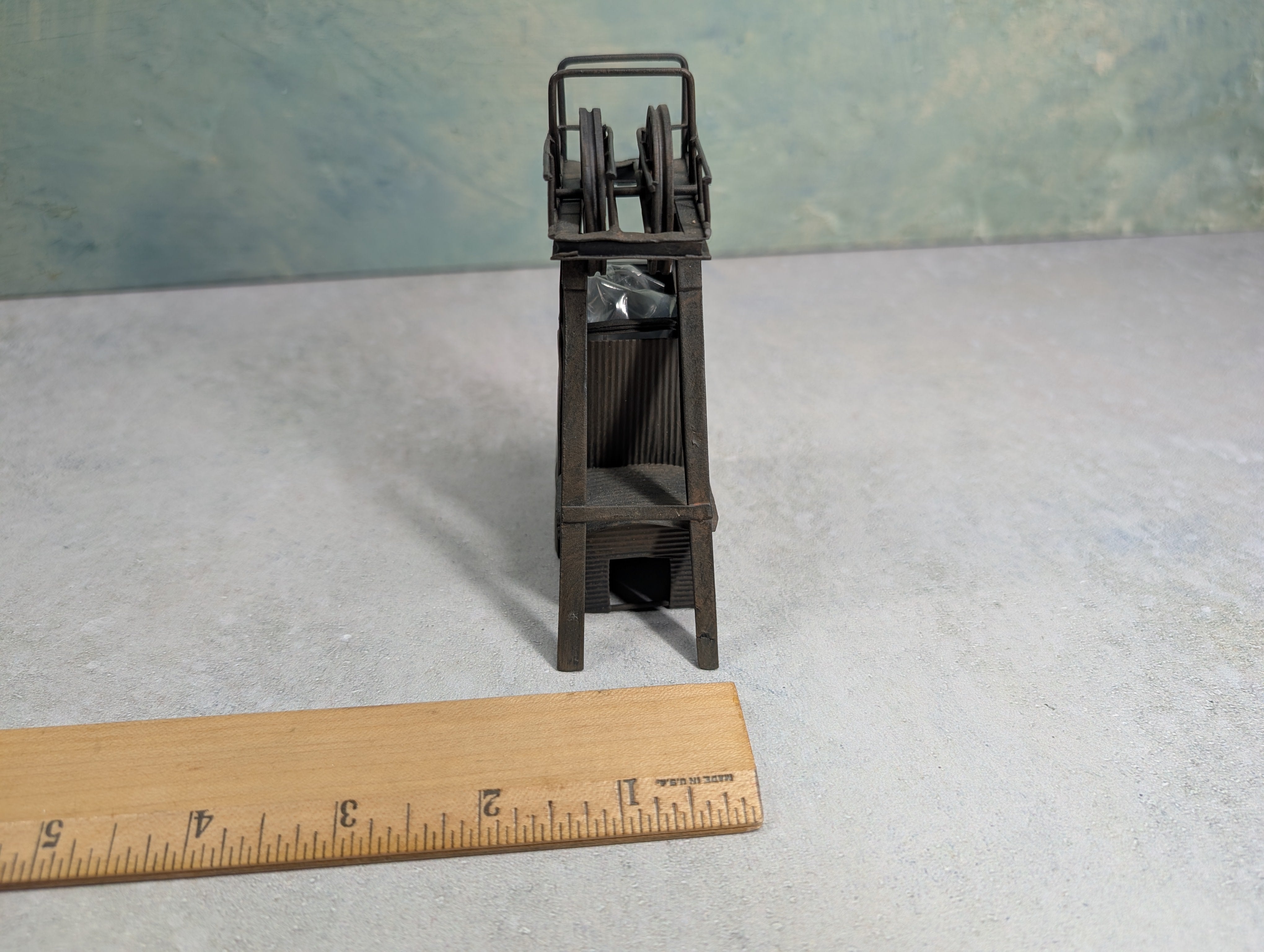 USED Bachmann 42-025 N Scale Scenecraft Hampton Heath Colliery Pit Head Lift