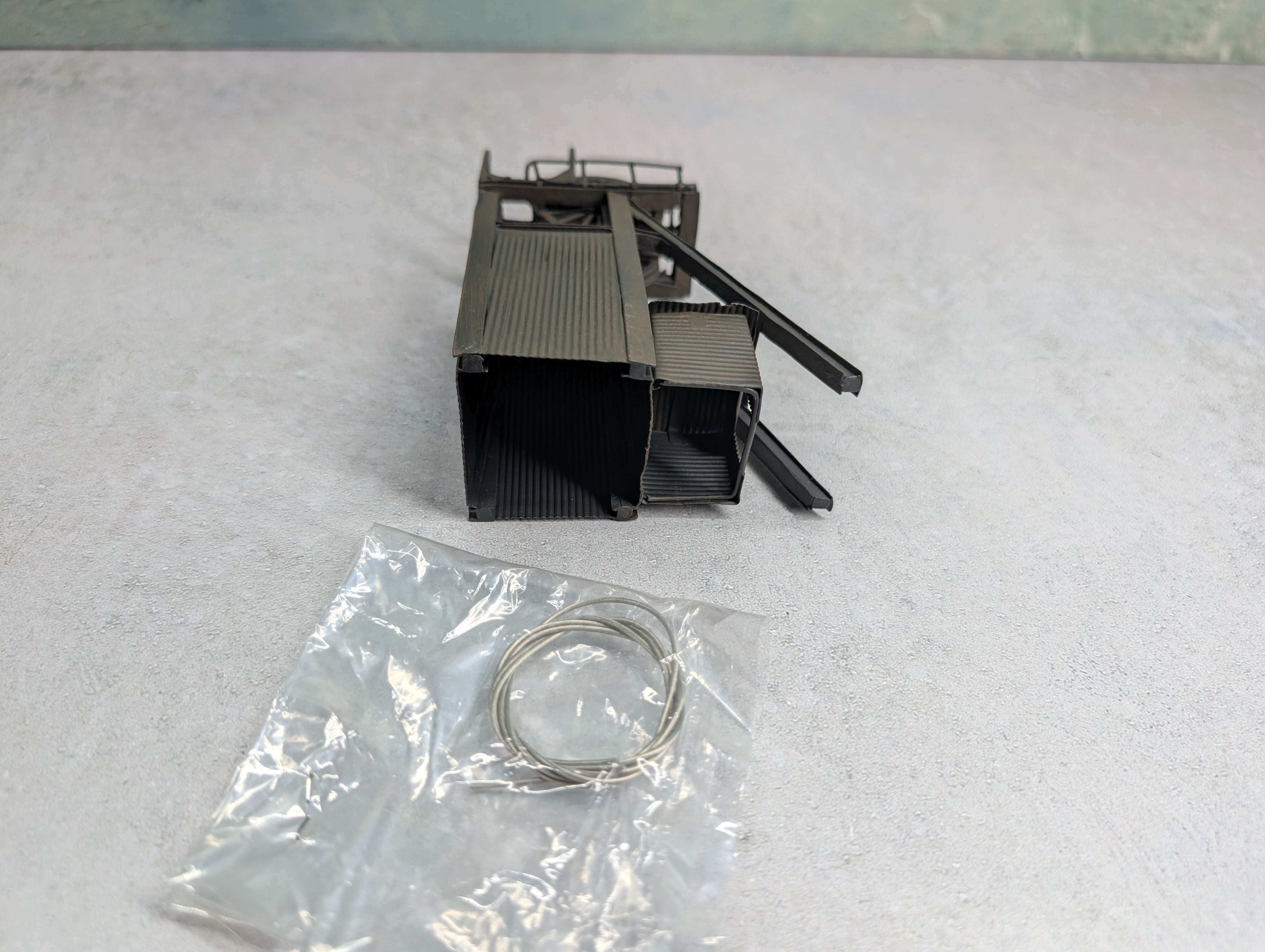 USED Bachmann 42-025 N Scale Scenecraft Hampton Heath Colliery Pit Head Lift