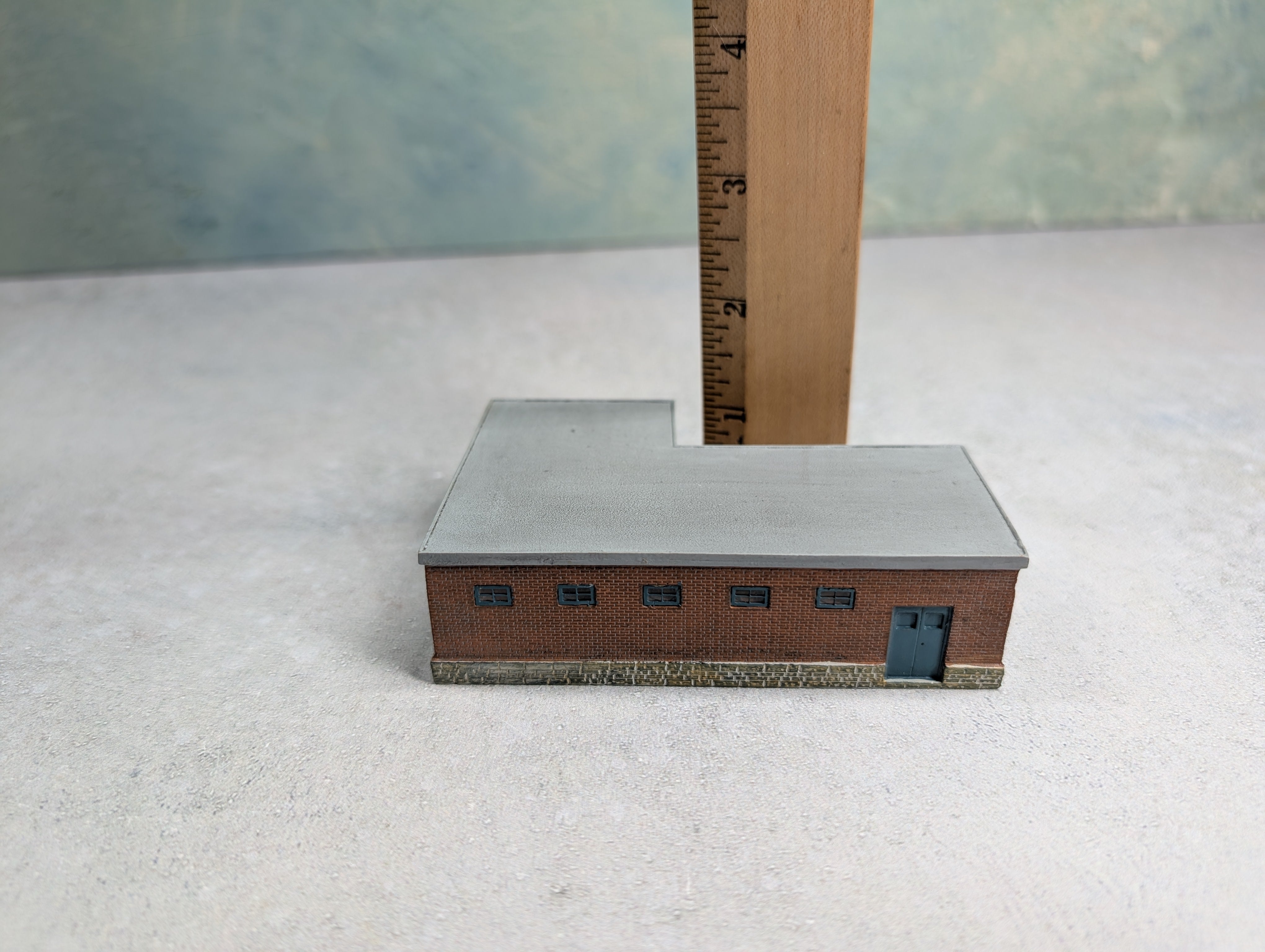 USED Bachmann 42-030 N Scale Scenecraft Hampton Heath Colliery Pit Head Baths
