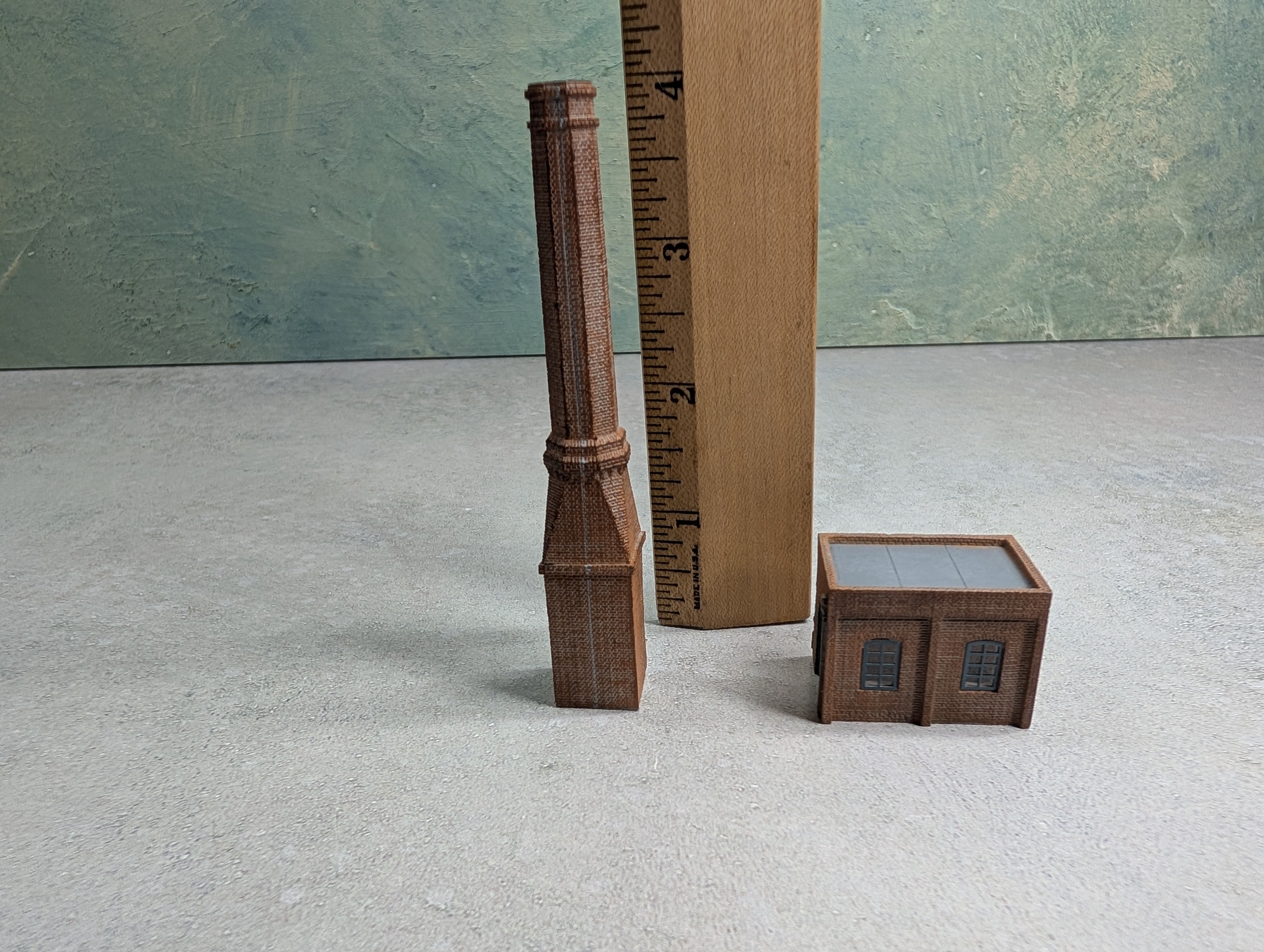 USED Bachmann N Scale Lot of Scenecraft Structures (2 pcs)