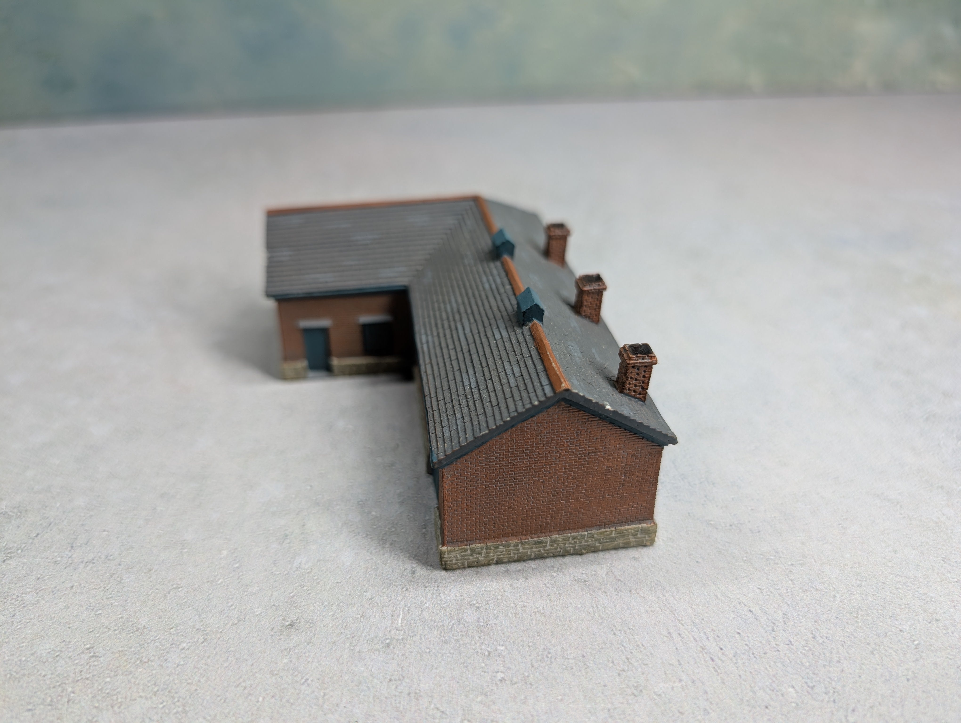 USED Bachmann 42-033 N Scale Scenecraft Hampton Heath Colliery Blacksmiths Building