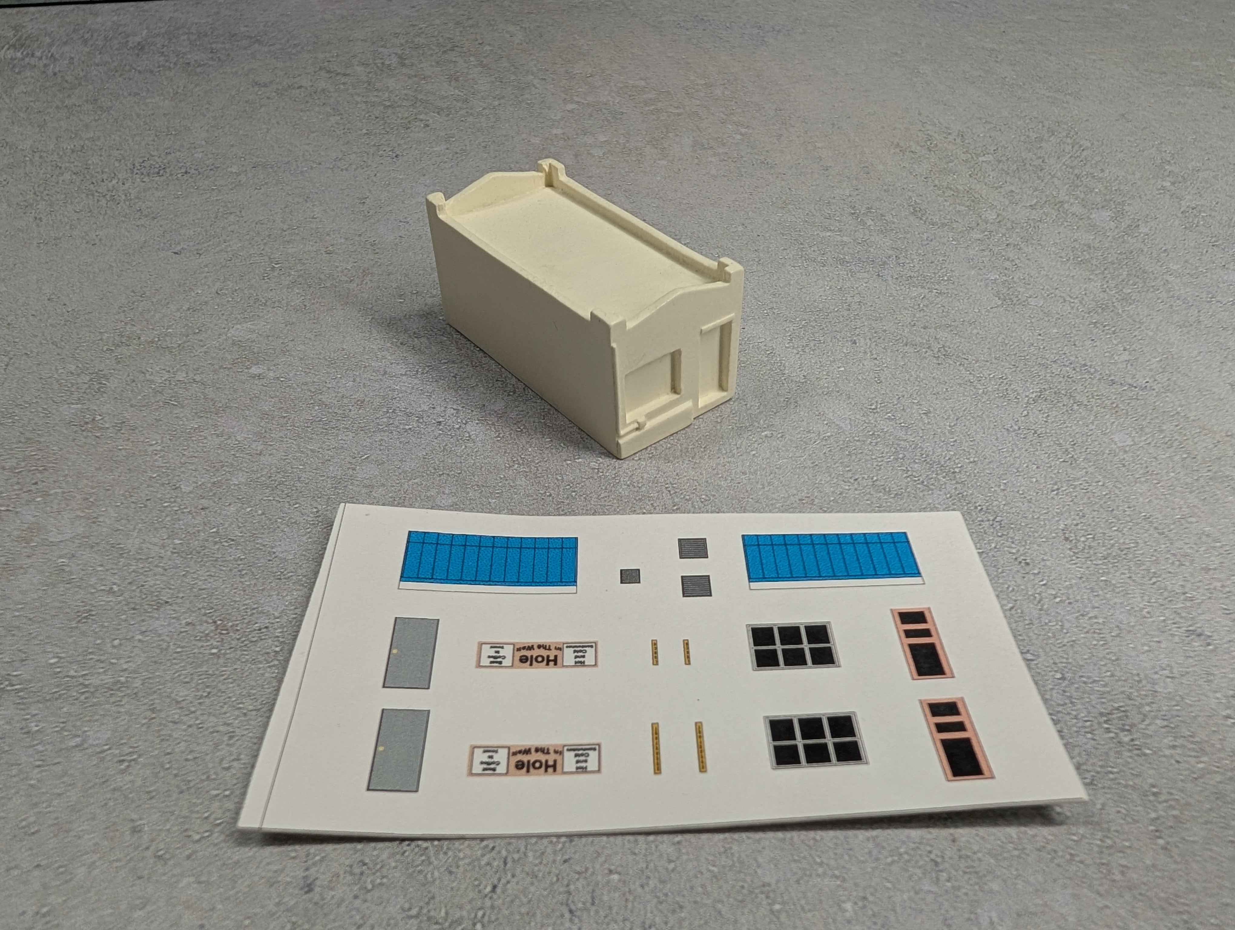 USED Lark Model Works 1401 N Scale Hole in the Wall KIT
