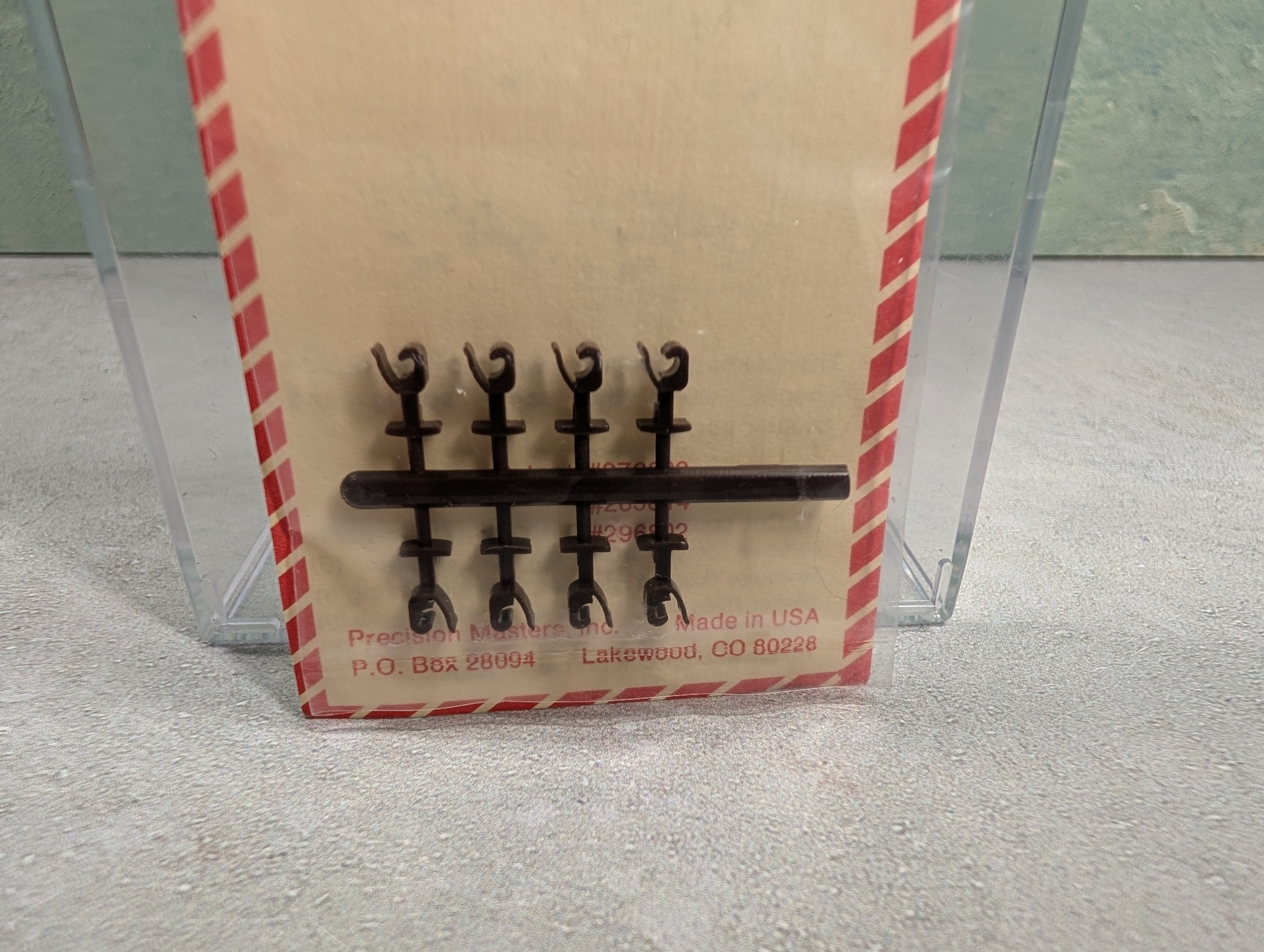 Precision Masters 1015 N Scale T-Shank Medium Unimate Couplers Rust Color (8 pcs)