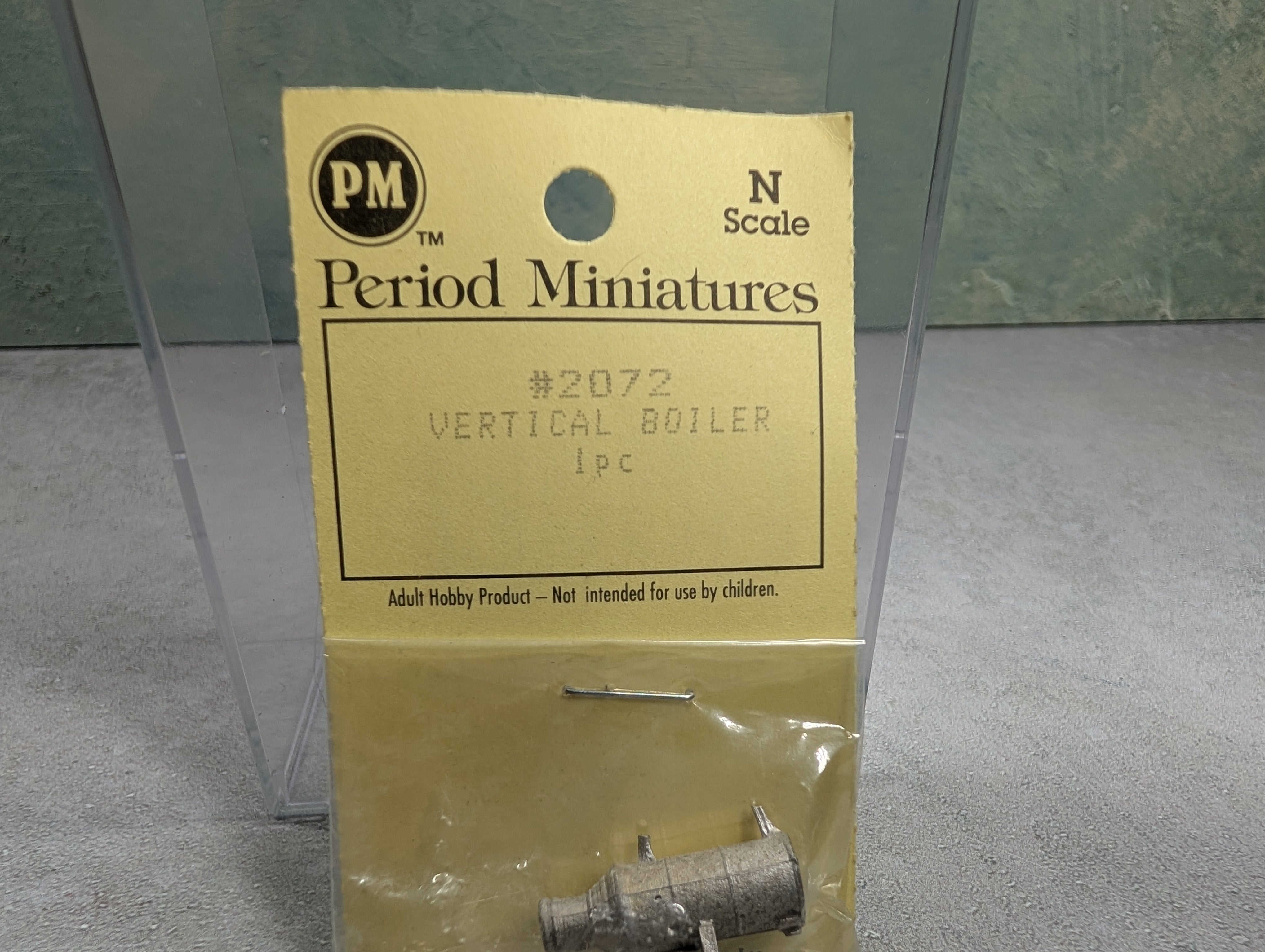 Period Miniatures 2072 N Scale Vertical Boiler