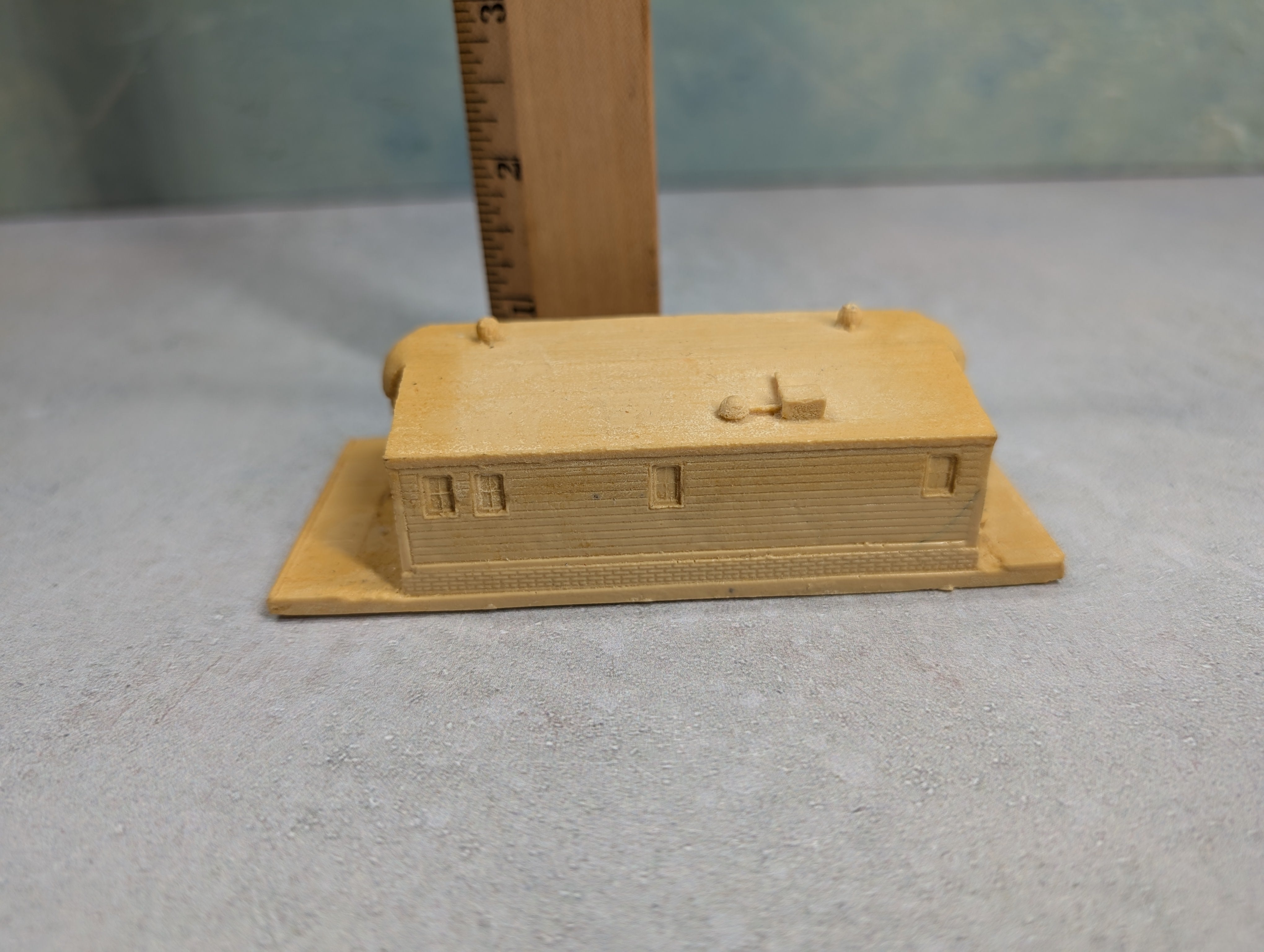 USED Period Miniatures N Scale Dixie's Diner Building KIT