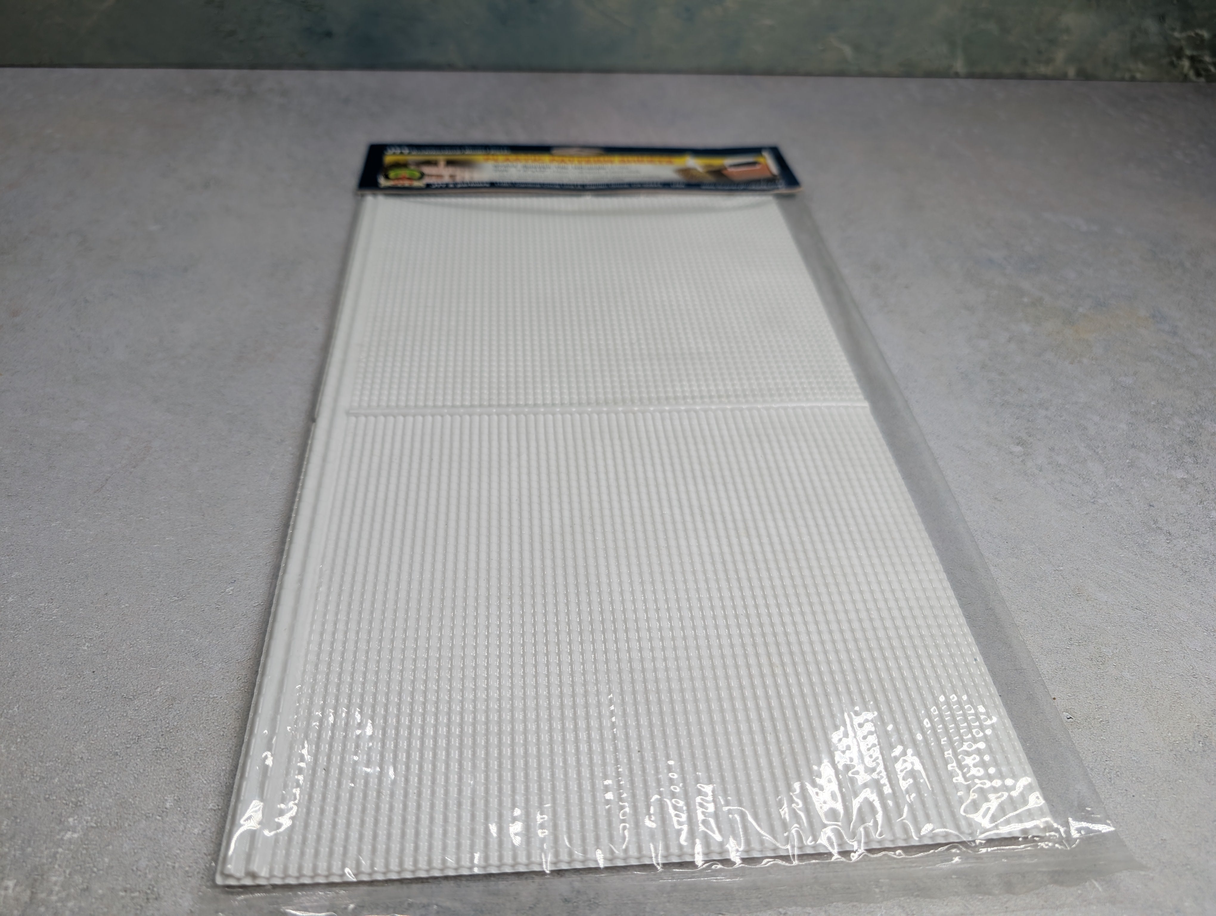 JTT 97434 MULTI Scale Plastic Pattern Sheets, Spanish Tile, White, 7.5"x12" (2pcs)