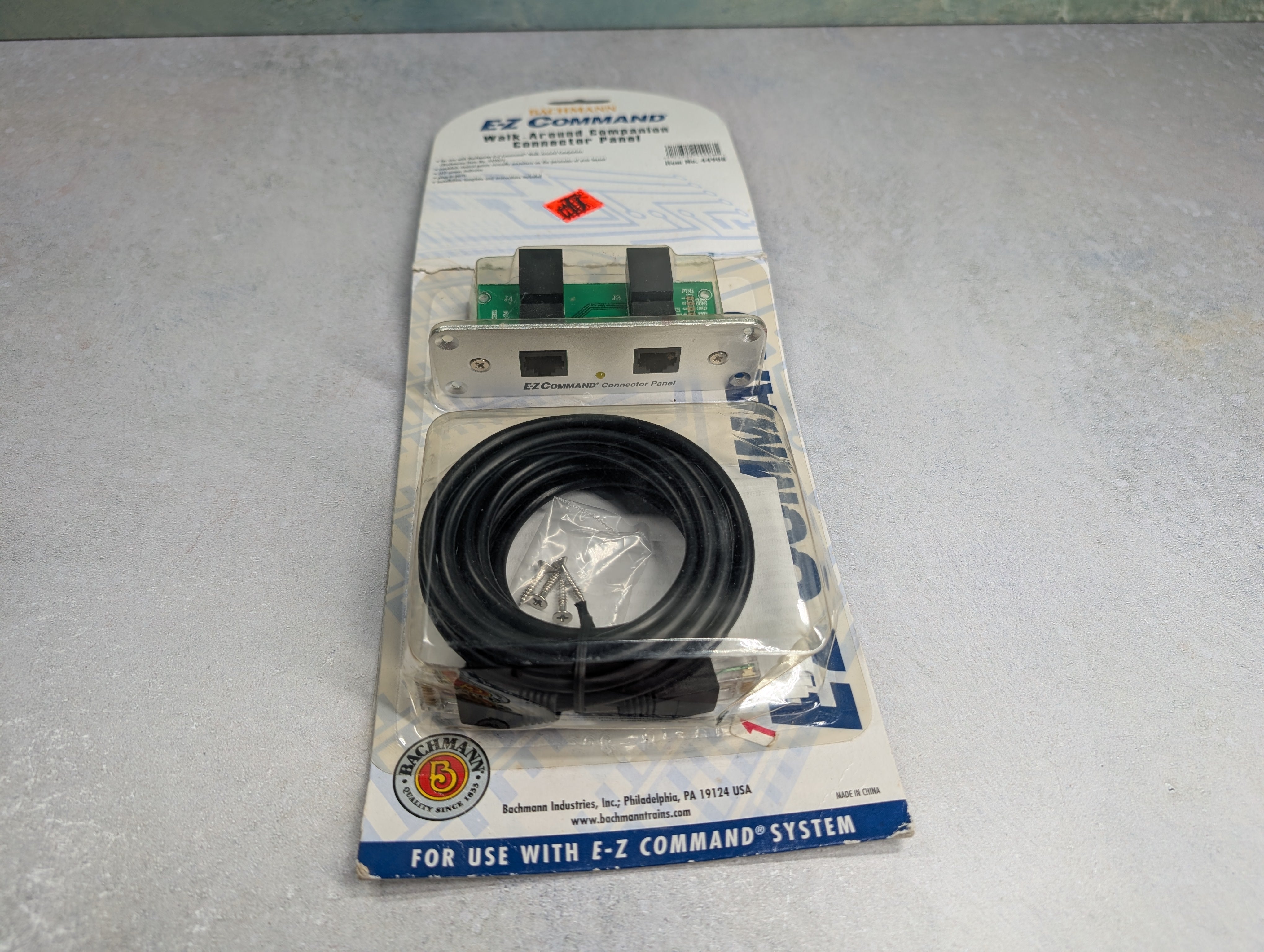 USED Bachmann 44908 MULTI Scale E-Z Command Walk-Around Companion Connector Panel