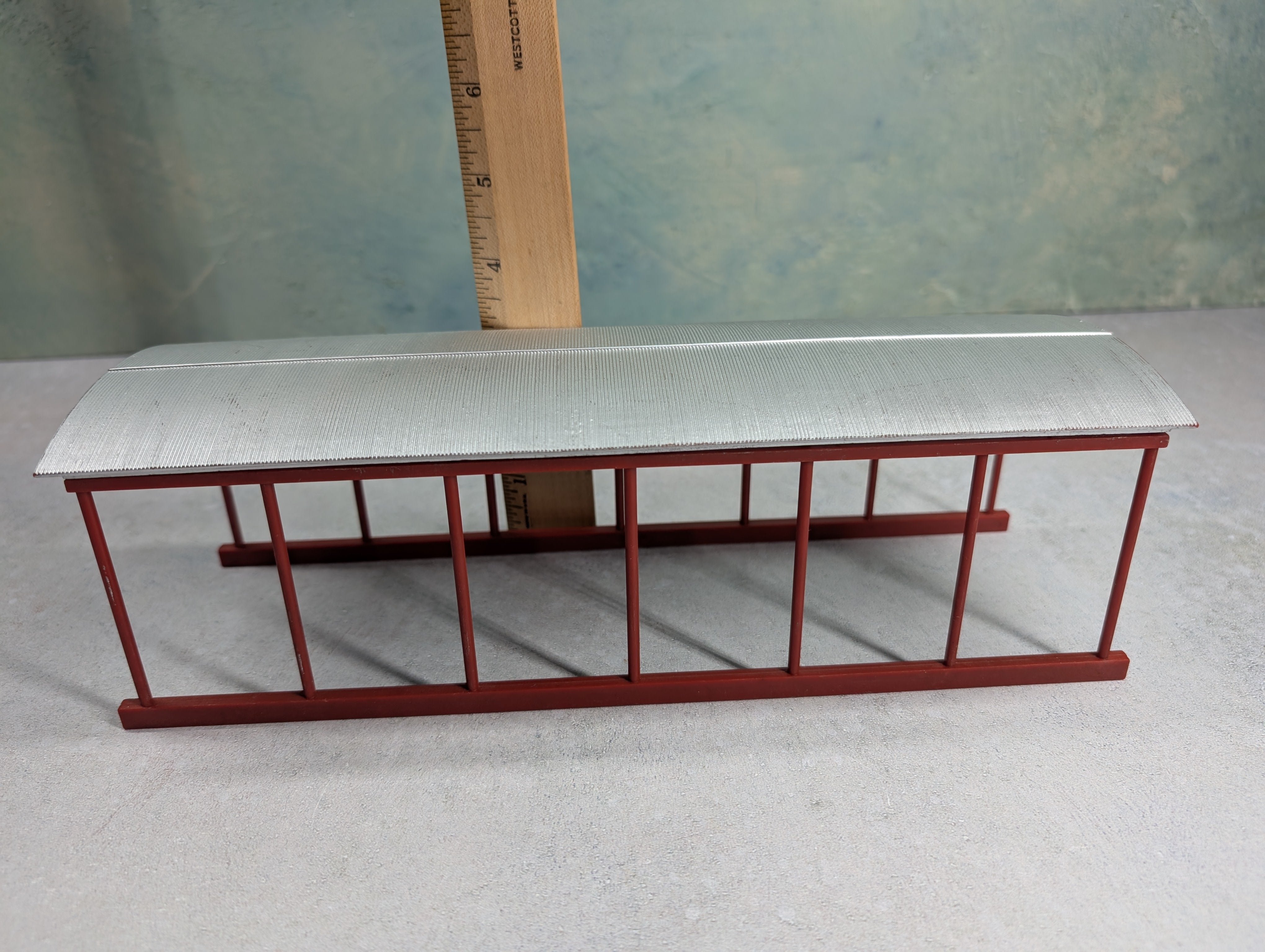 USED Bachmann 2920 HO Scale Piggyback Trailer Depot KIT
