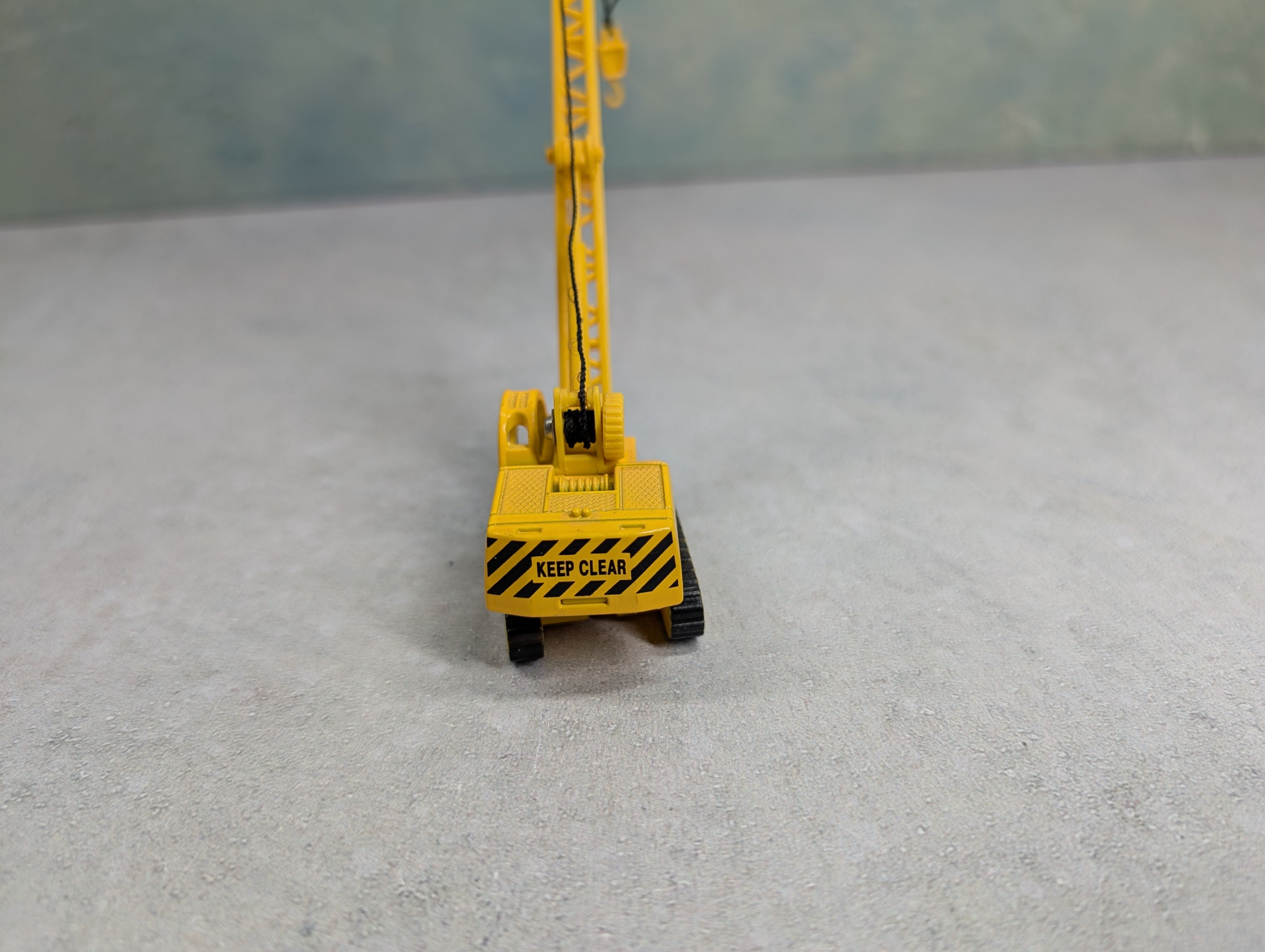 USED Smart Toys Yellow Crane Construction Vehicle