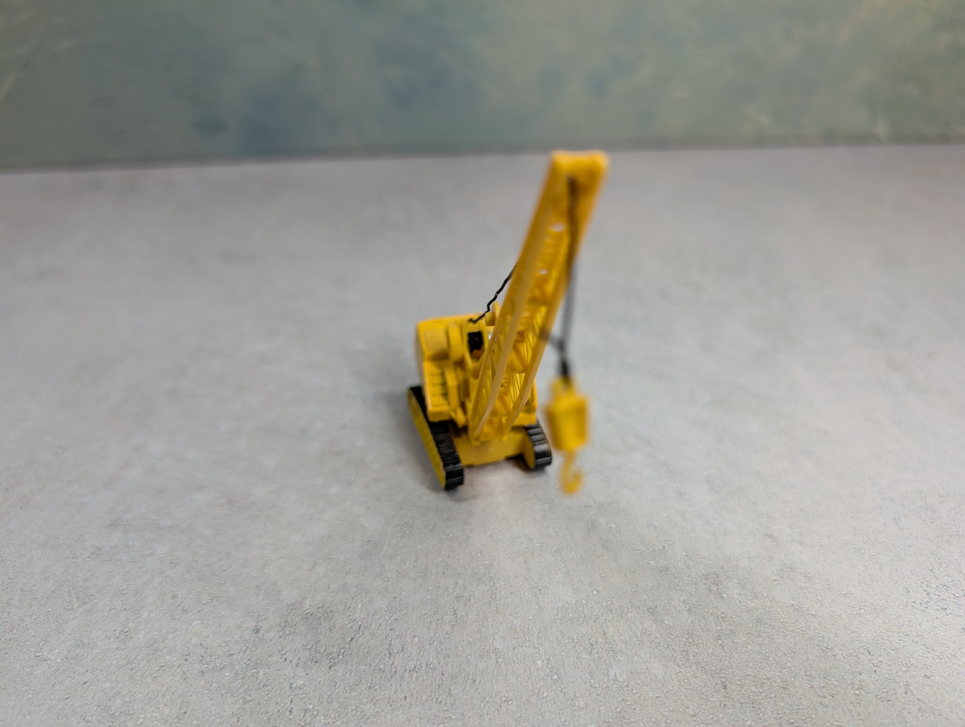 USED Smart Toys Yellow Crane Construction Vehicle