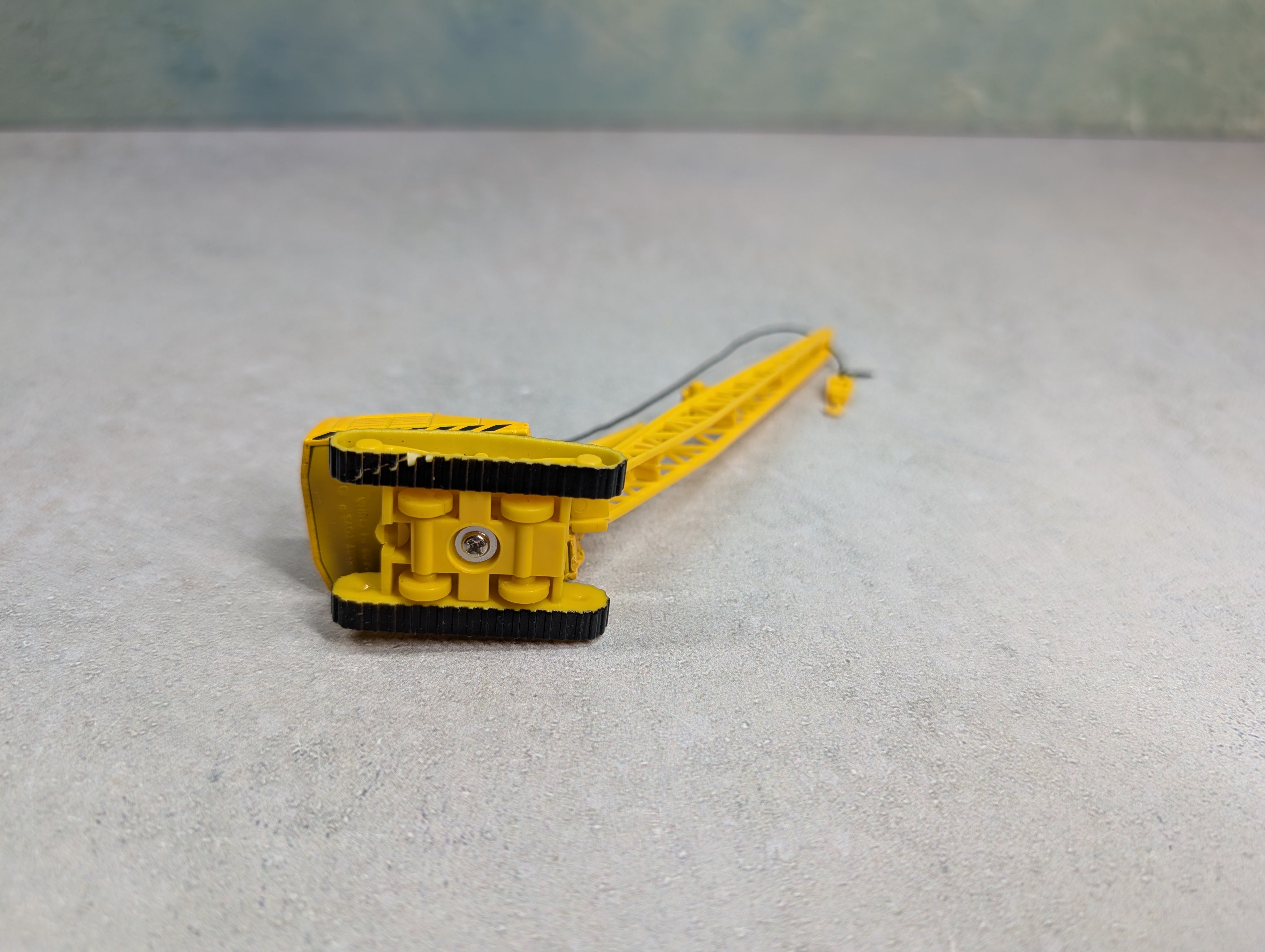 USED Smart Toys Yellow Crane Construction Vehicle