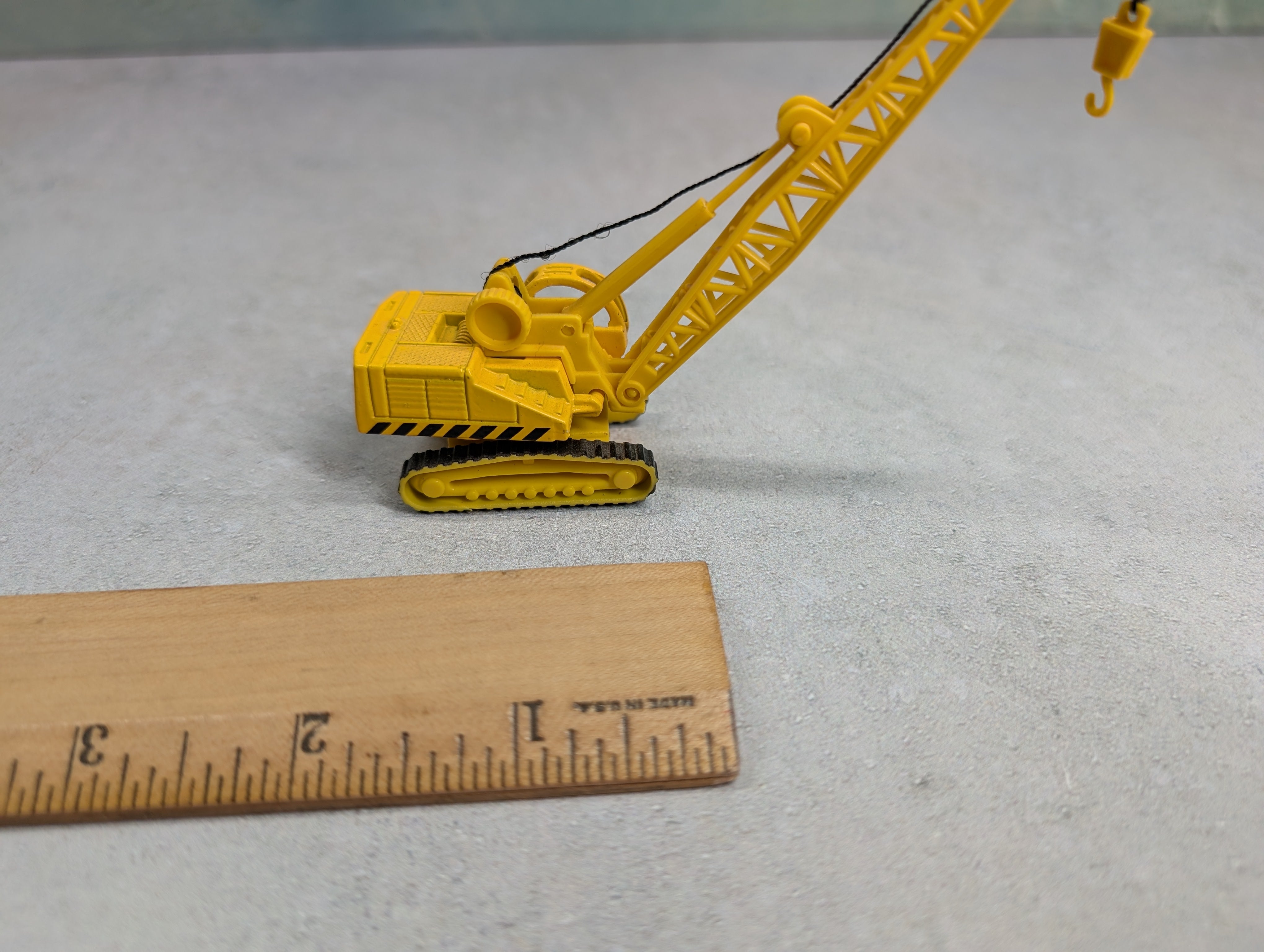 USED Smart Toys Yellow Crane Construction Vehicle