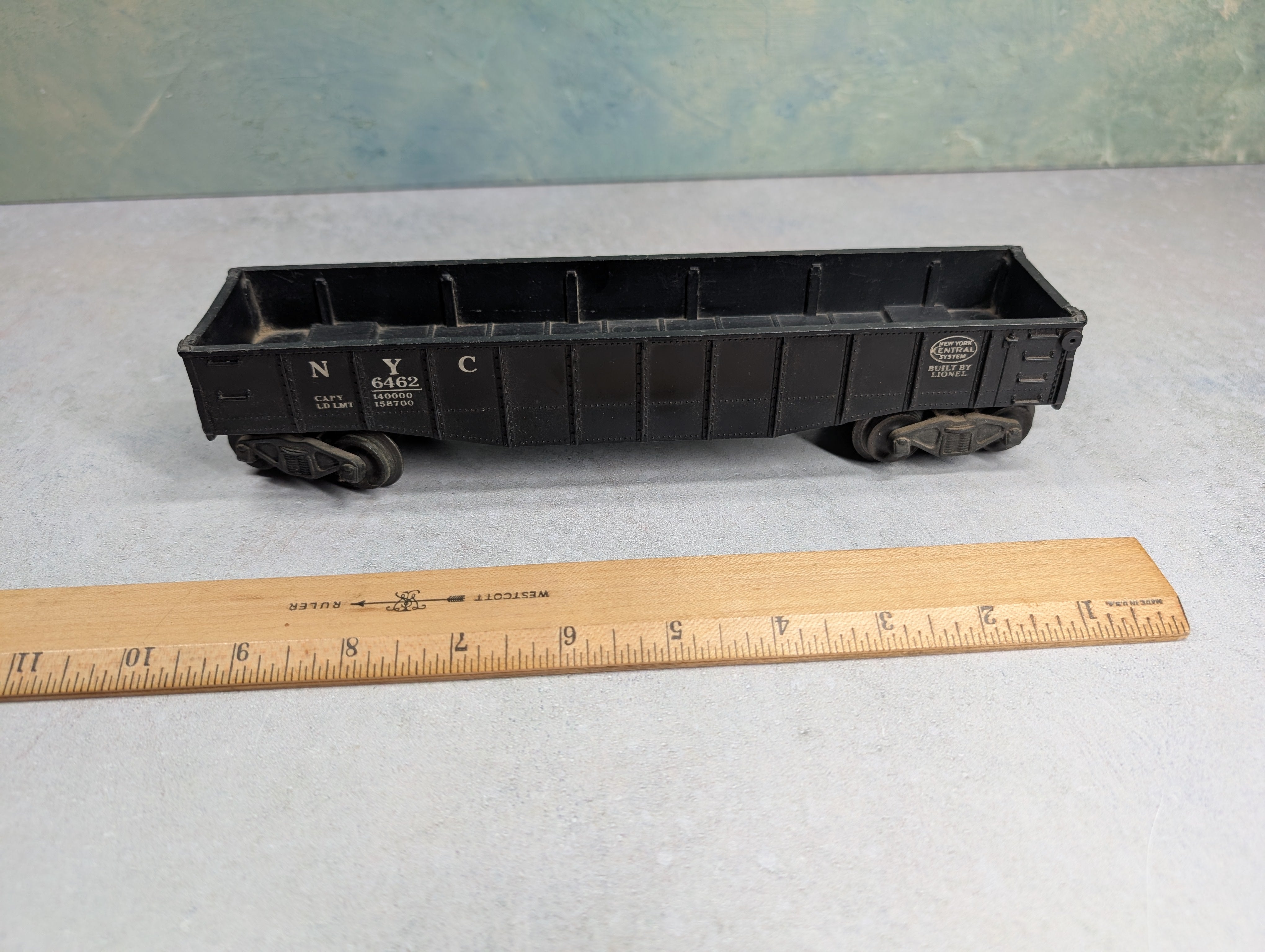 USED Lionel O Gondola New York Central NYC #6462
