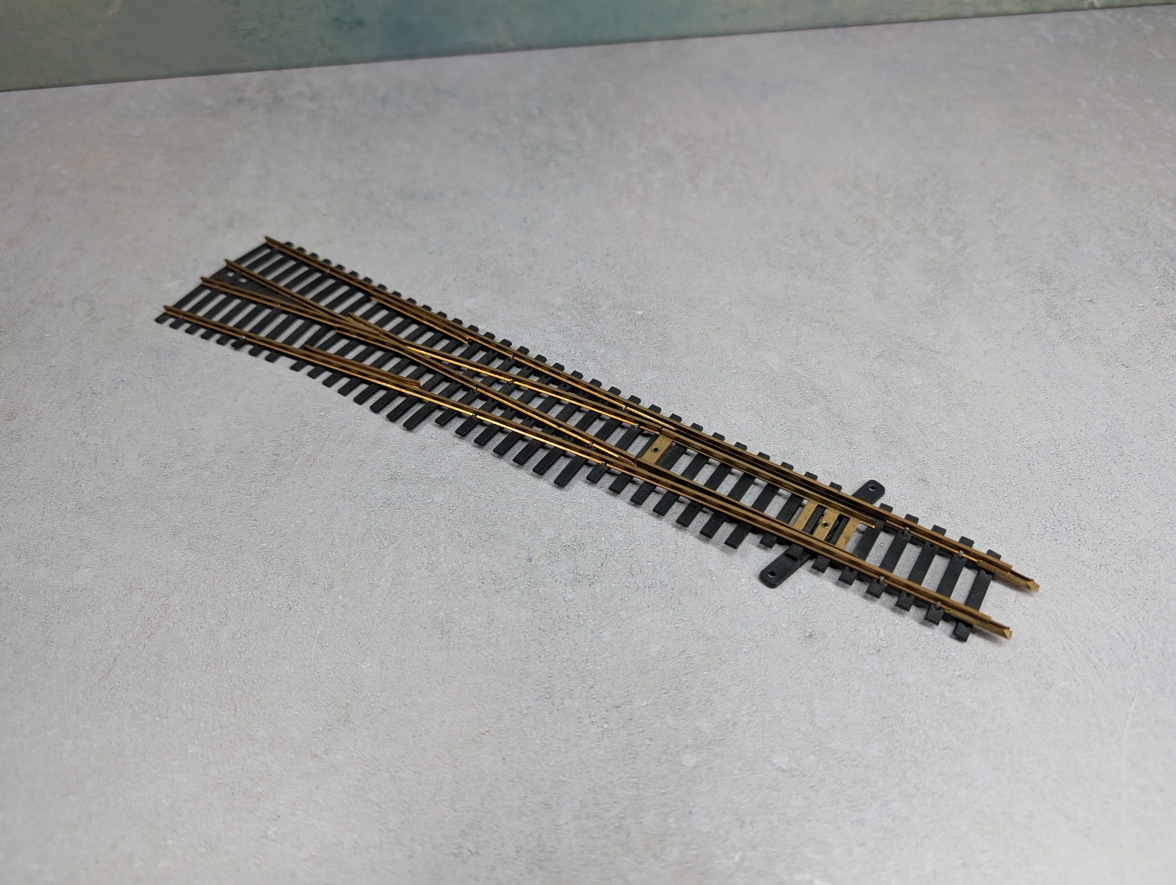USED Atlas HO Scale Wye Switch Turnout Brass Track Code 100