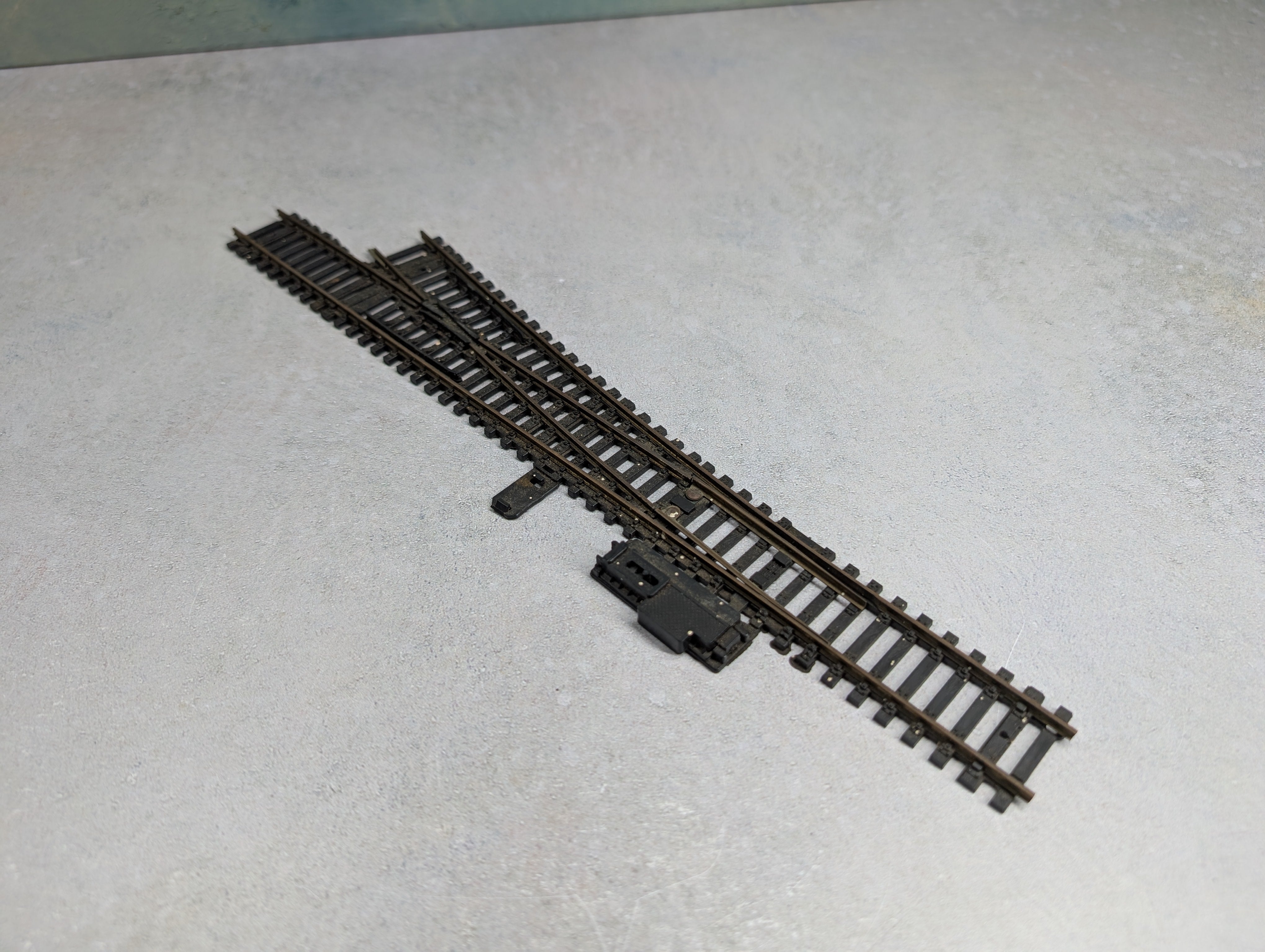 USED Casadio HO Scale #6 Right Brass Switch Track Code 100