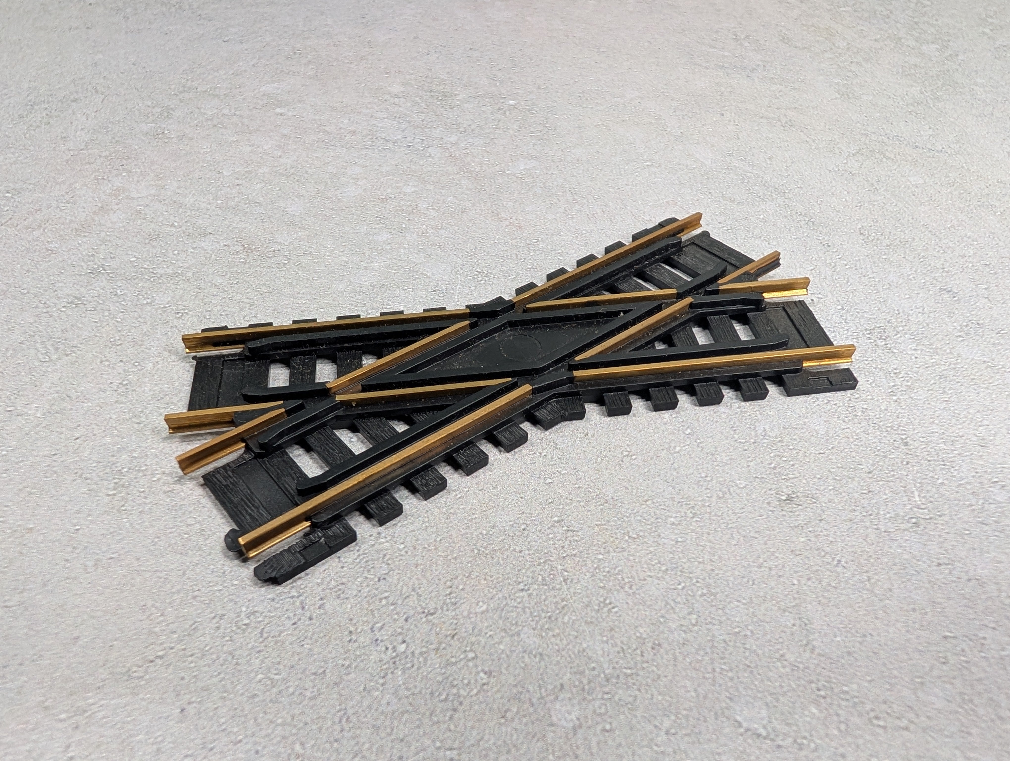 USED Atlas HO Scale 30 Degree Crossing Track Brass Code 100