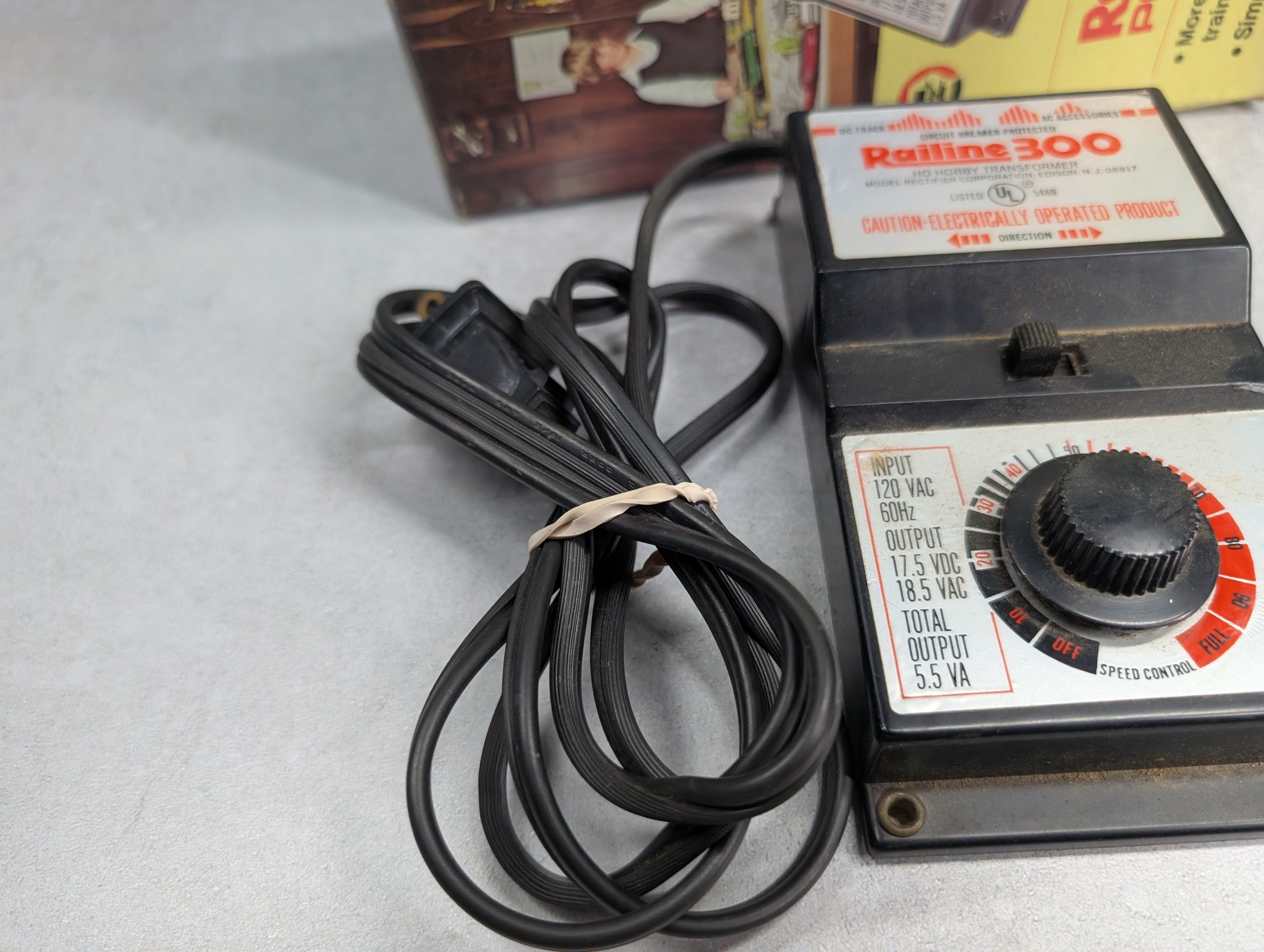 USED MRC MULTI Scale Railine 300 Powerpack Hobby Transformer - Tested