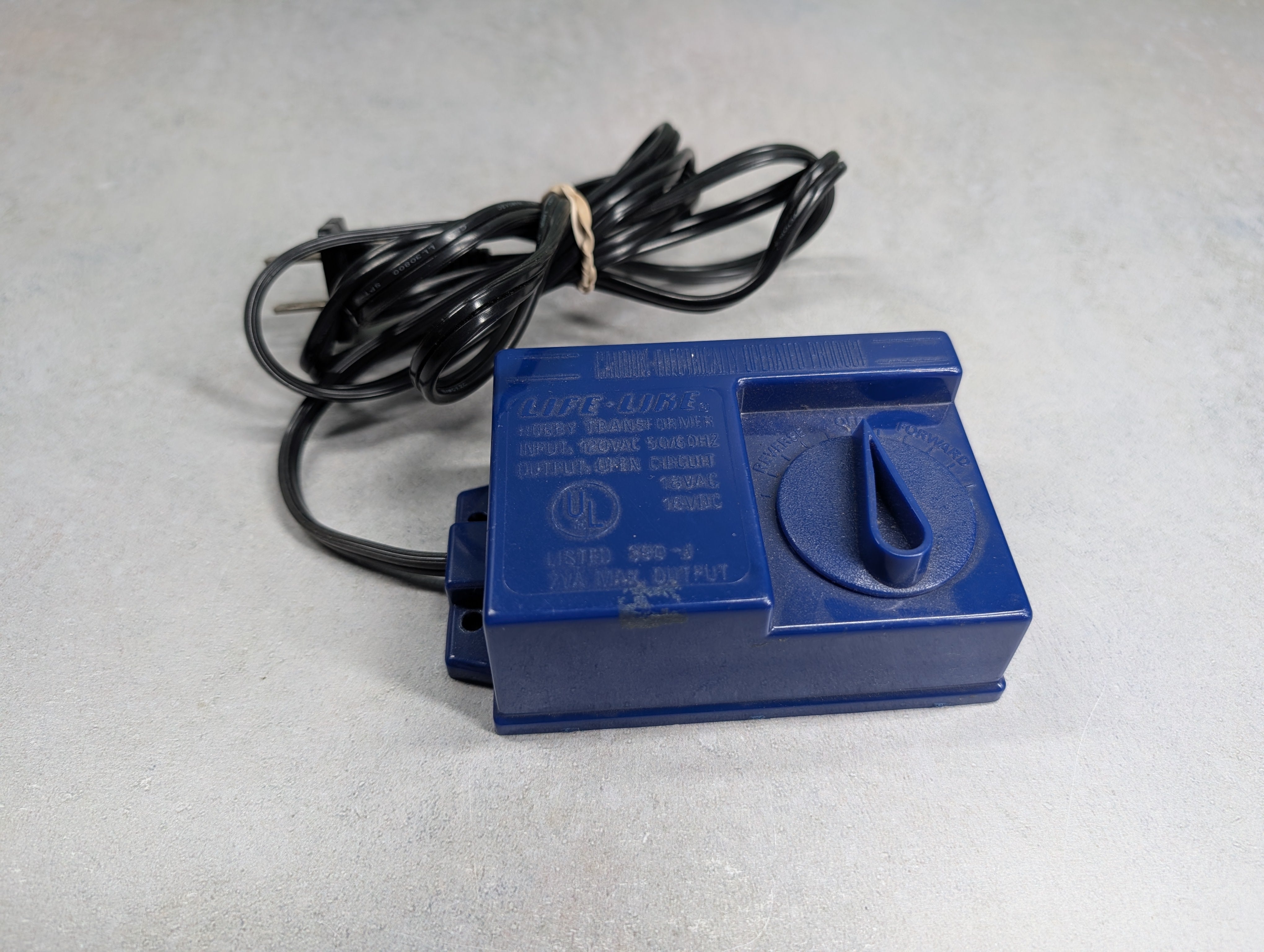 USED Life-Like MULTI Scale Hobby Transformer Blue - Tested