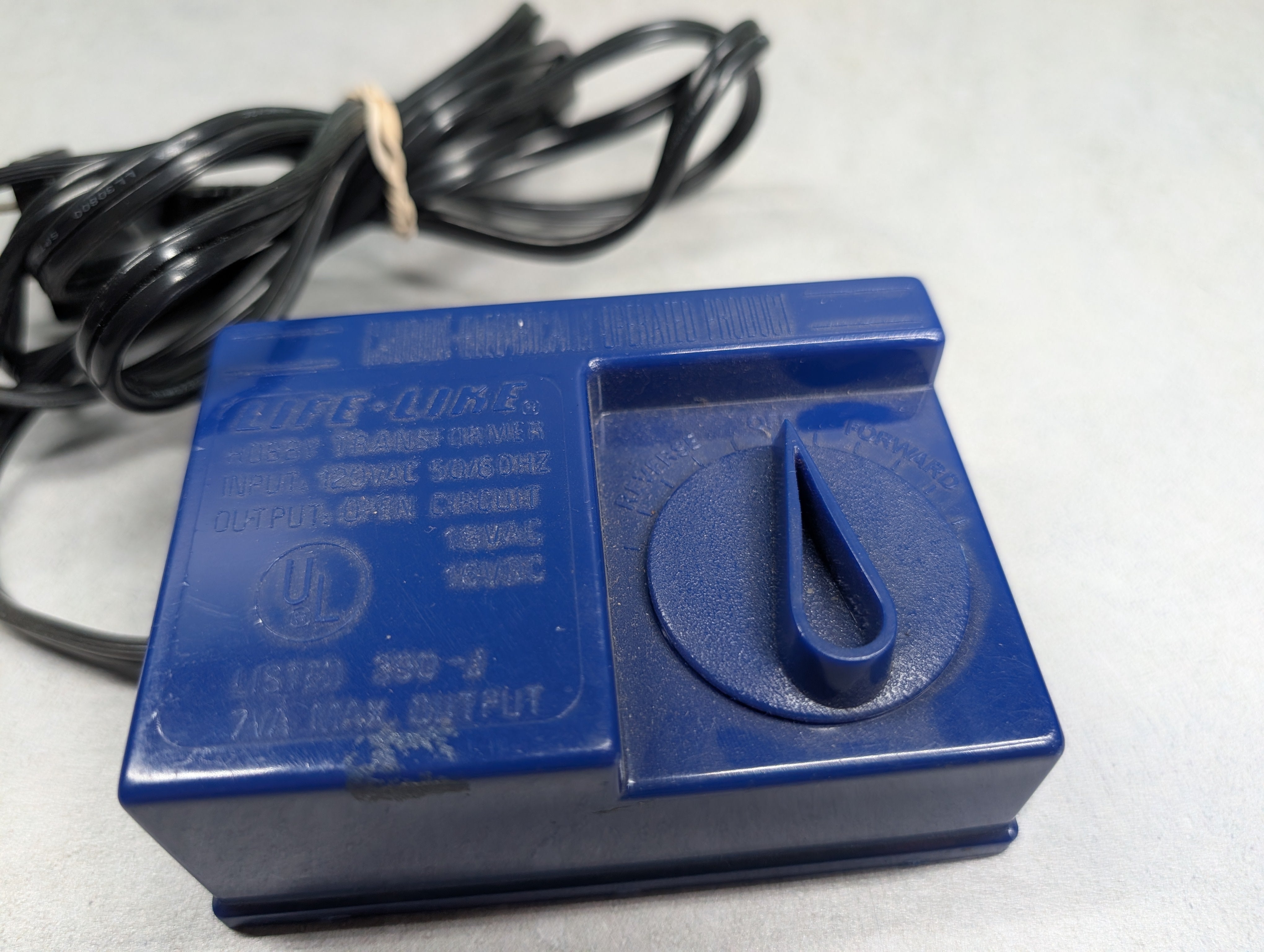 USED Life-Like MULTI Scale Hobby Transformer Blue - Tested