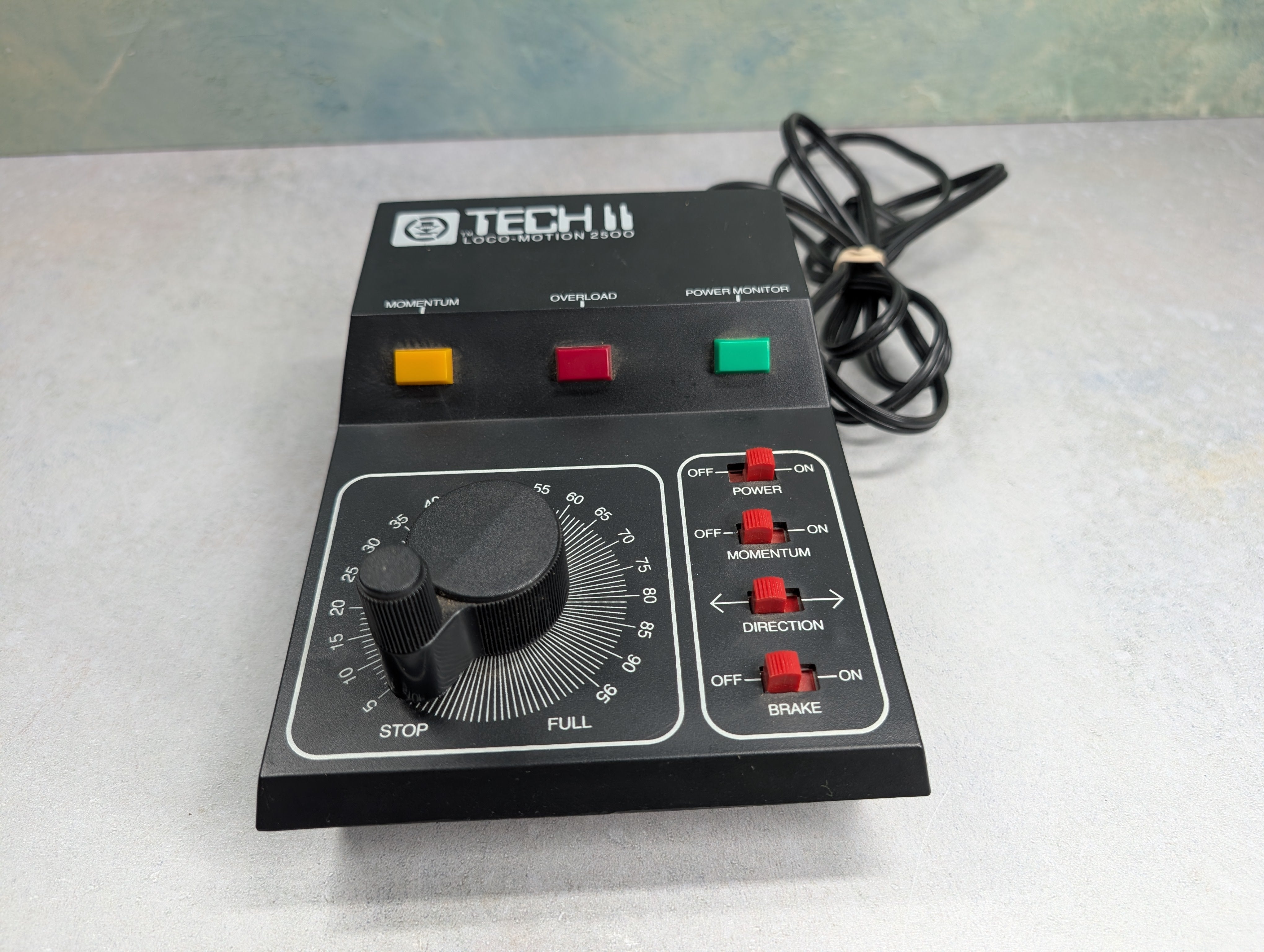 USED MRC MULTI Scale Tech II Loco-Motion 2500 Advanced DC Transformer - Tested