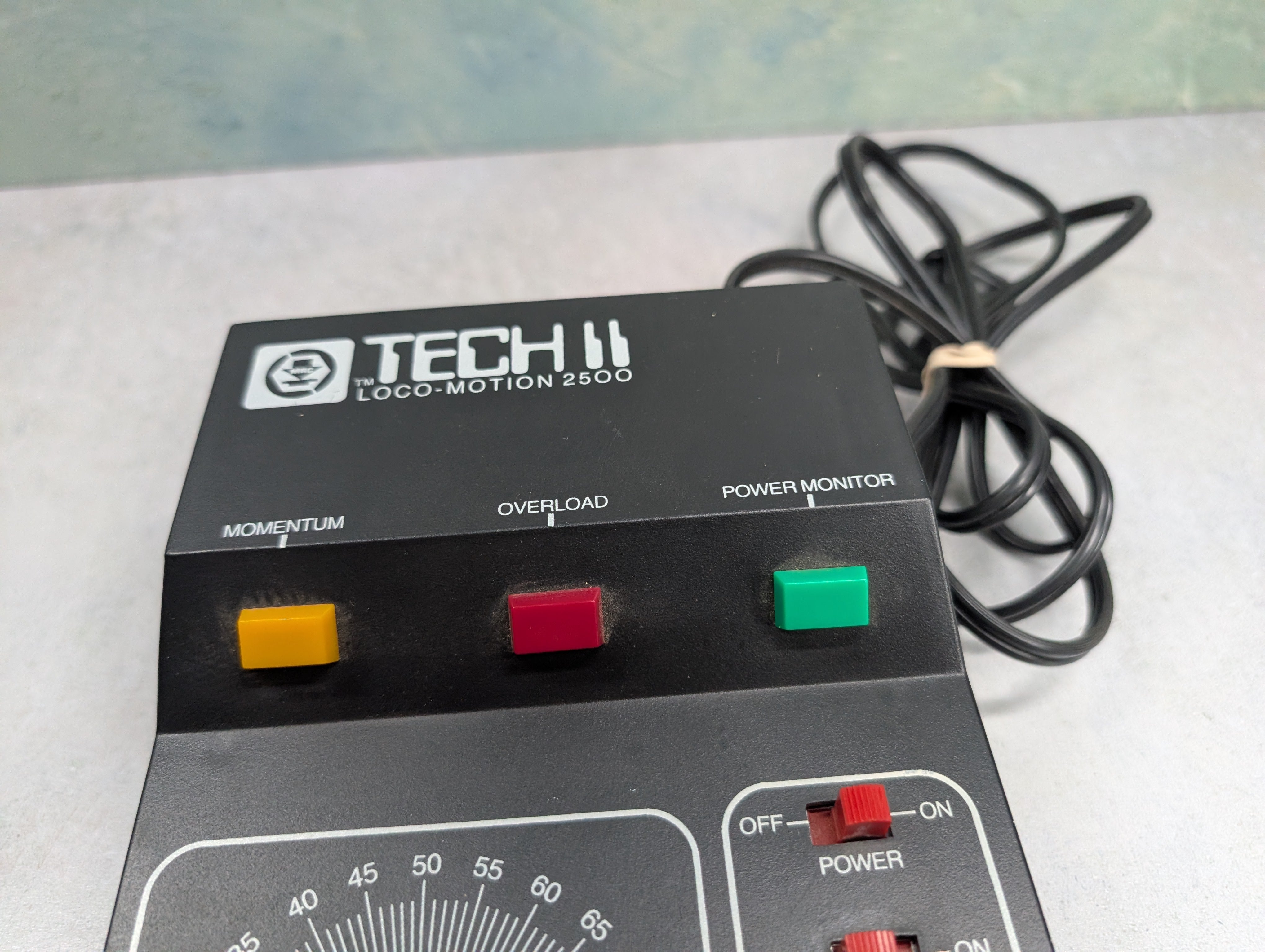 USED MRC MULTI Scale Tech II Loco-Motion 2500 Advanced DC Transformer - Tested