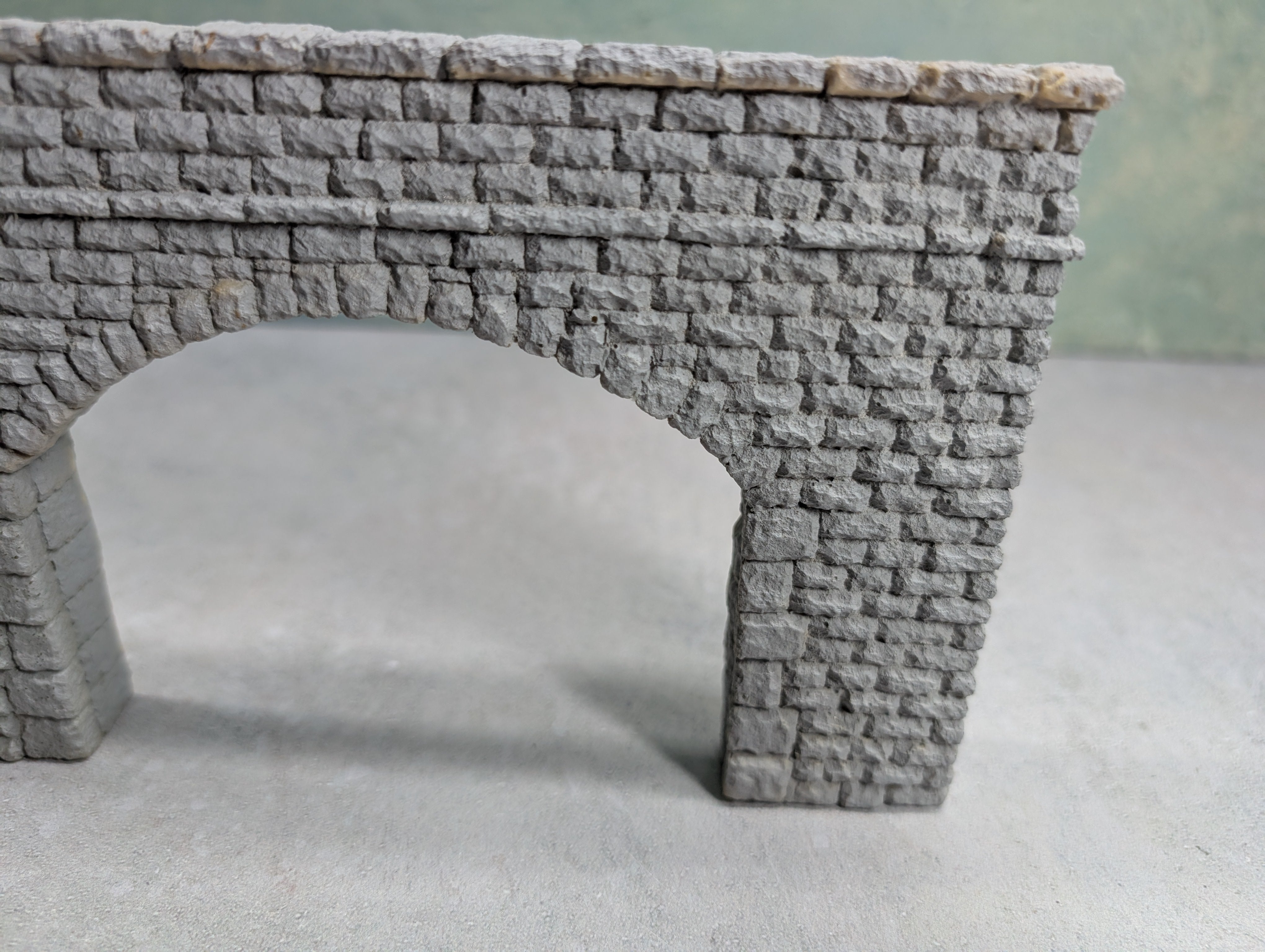 USED HO Scale Double Tunnel Portal (Stone)
