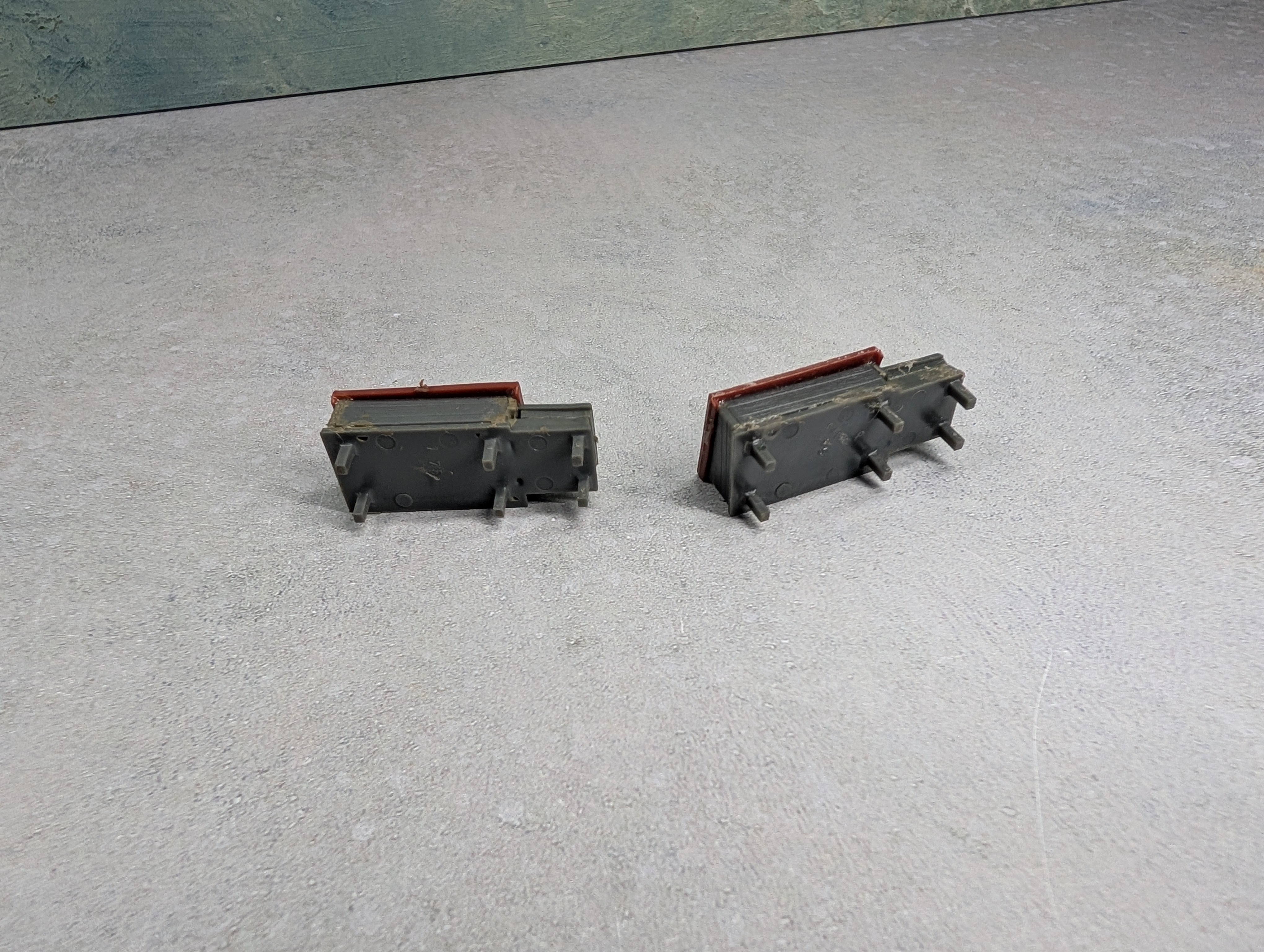 USED HO Scale Two Bunny Houses