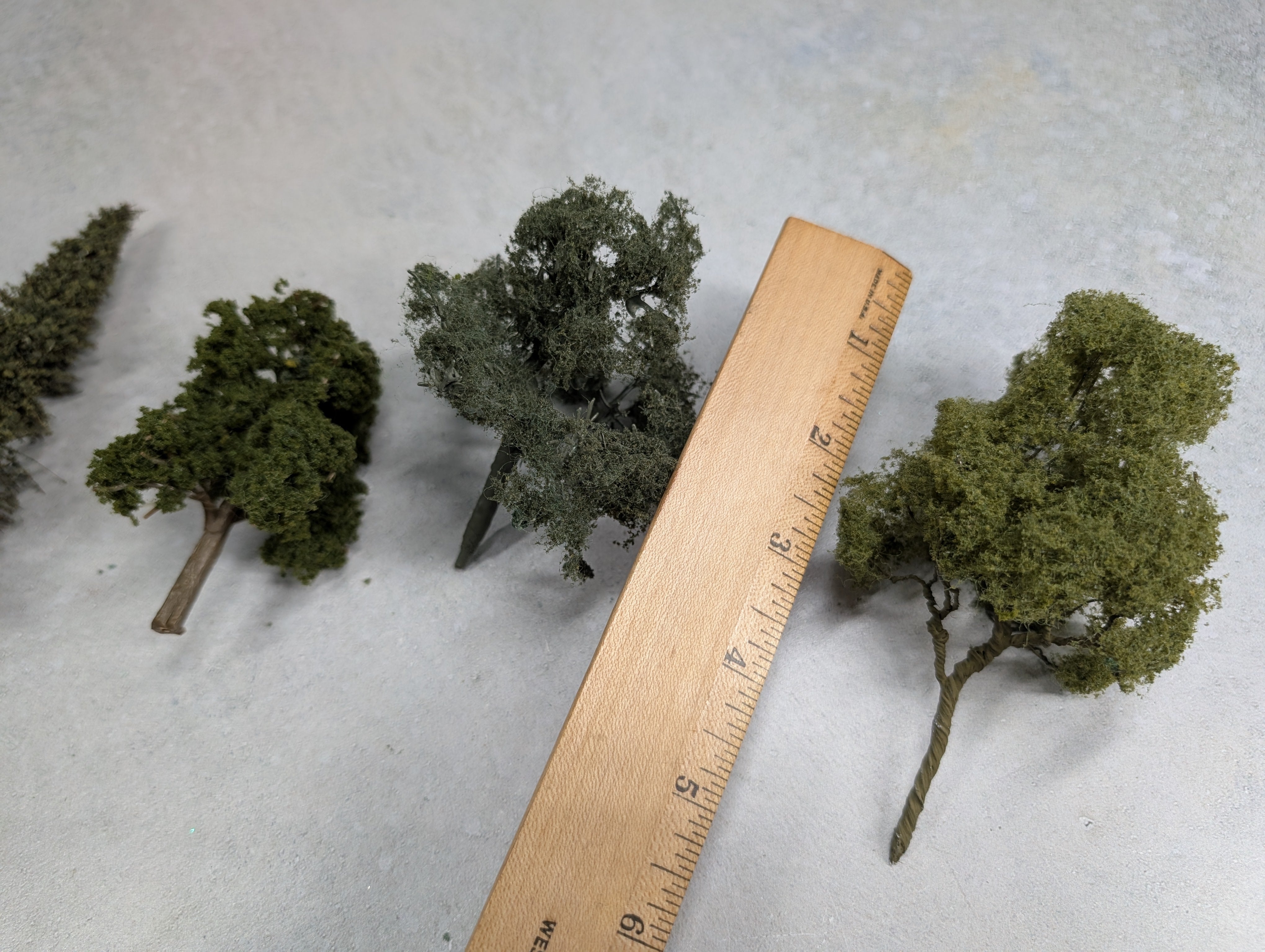 USED Multi Scale Lot of Trees