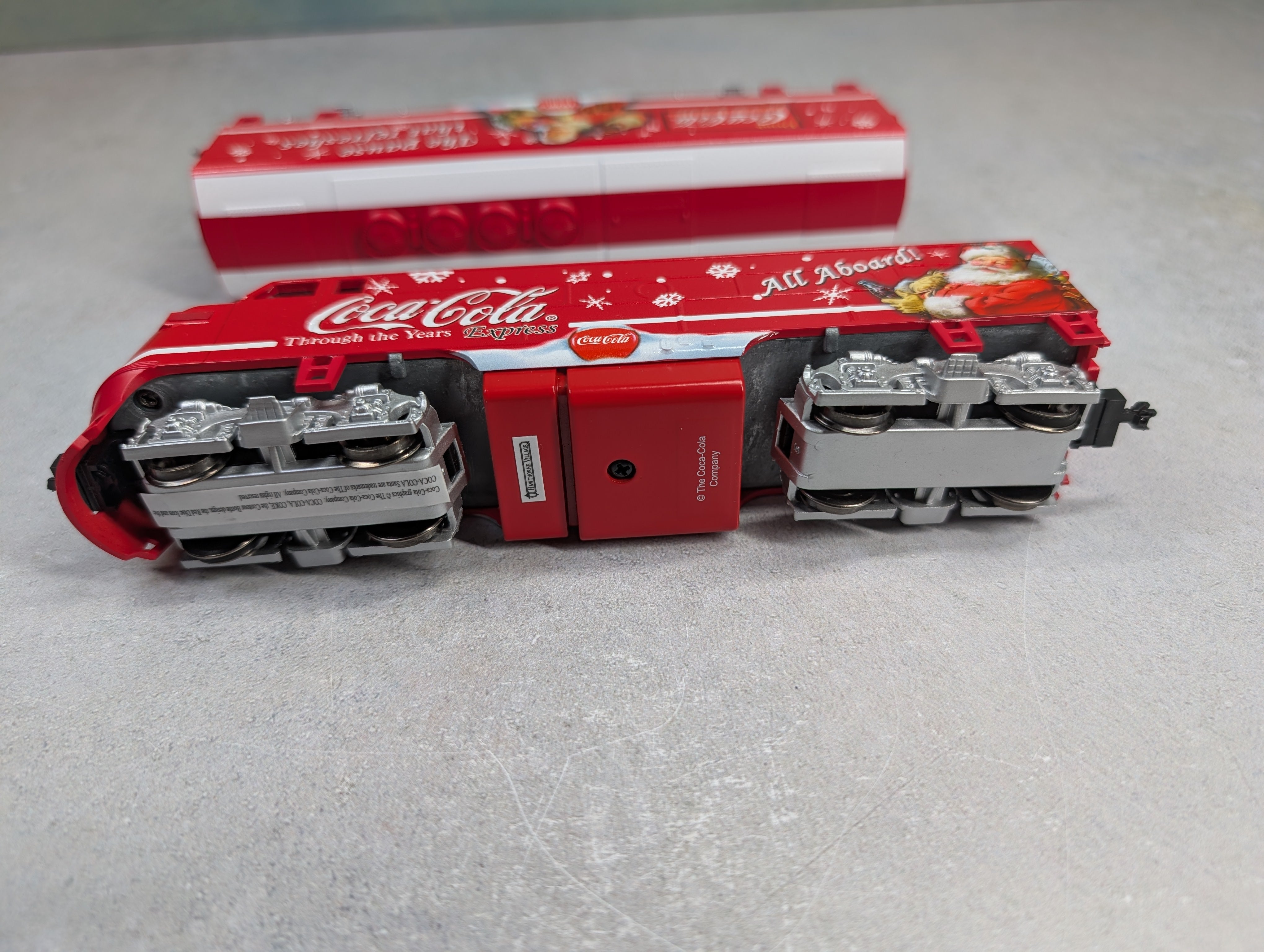 USED Hawthorne Village HO Scale Bachmann Diesel A&B Locomotive Set Coca-Cola Runs Great DC