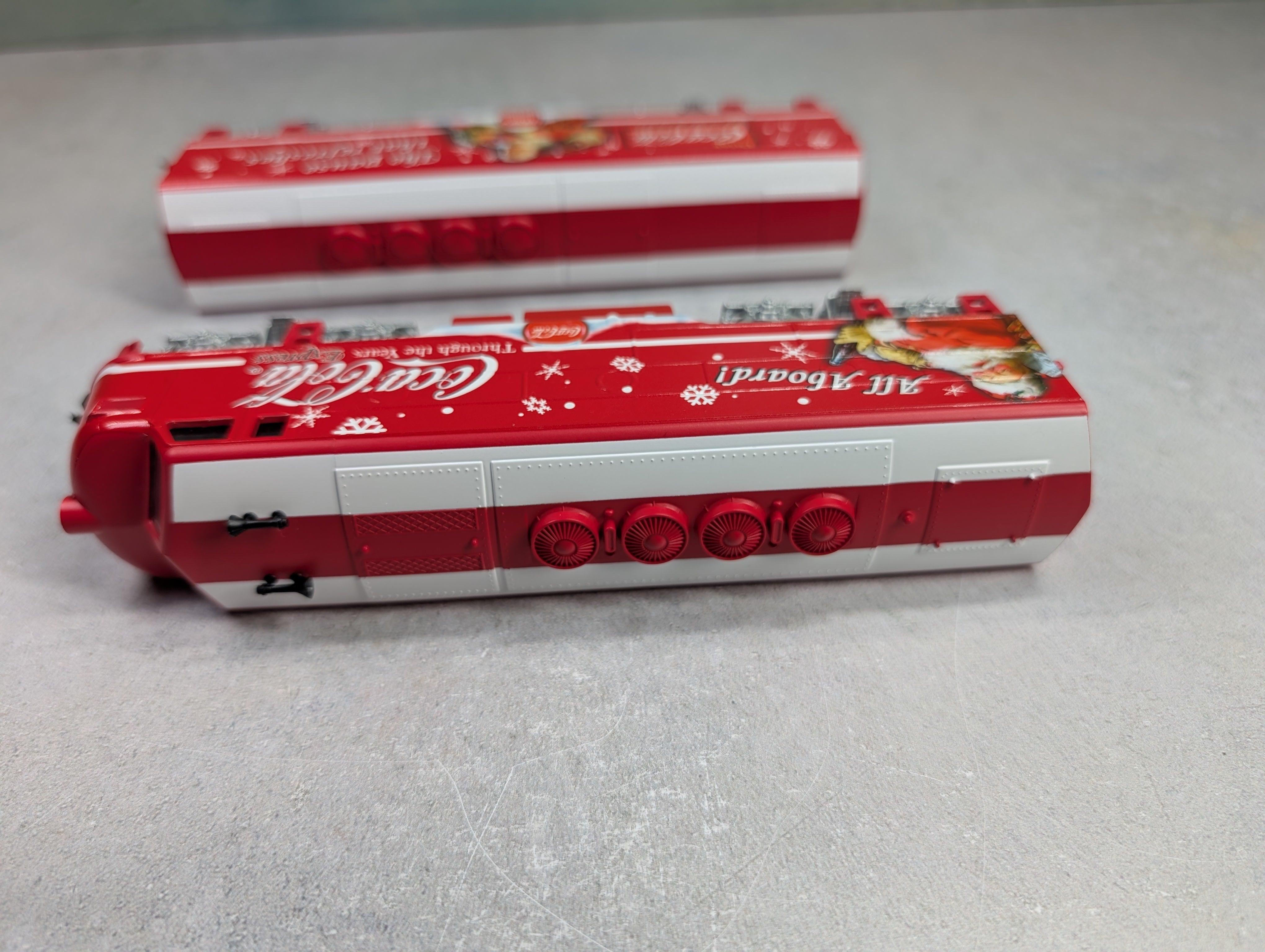 USED Hawthorne Village HO Scale Bachmann Diesel A&B Locomotive Set Coca-Cola Runs Great DC