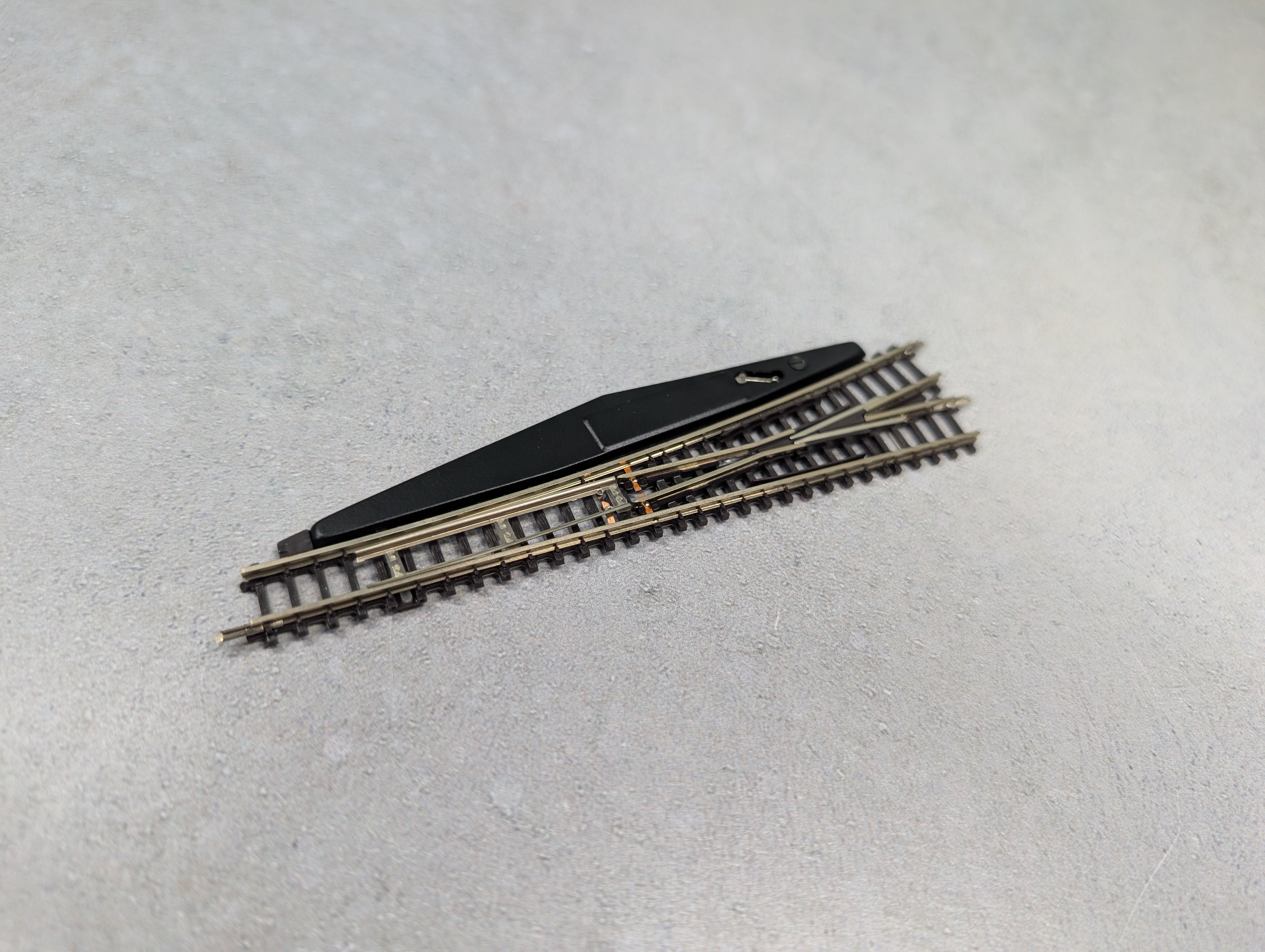 USED Marklin 8565 Z Scale Mini-Club Manual Left Turnout